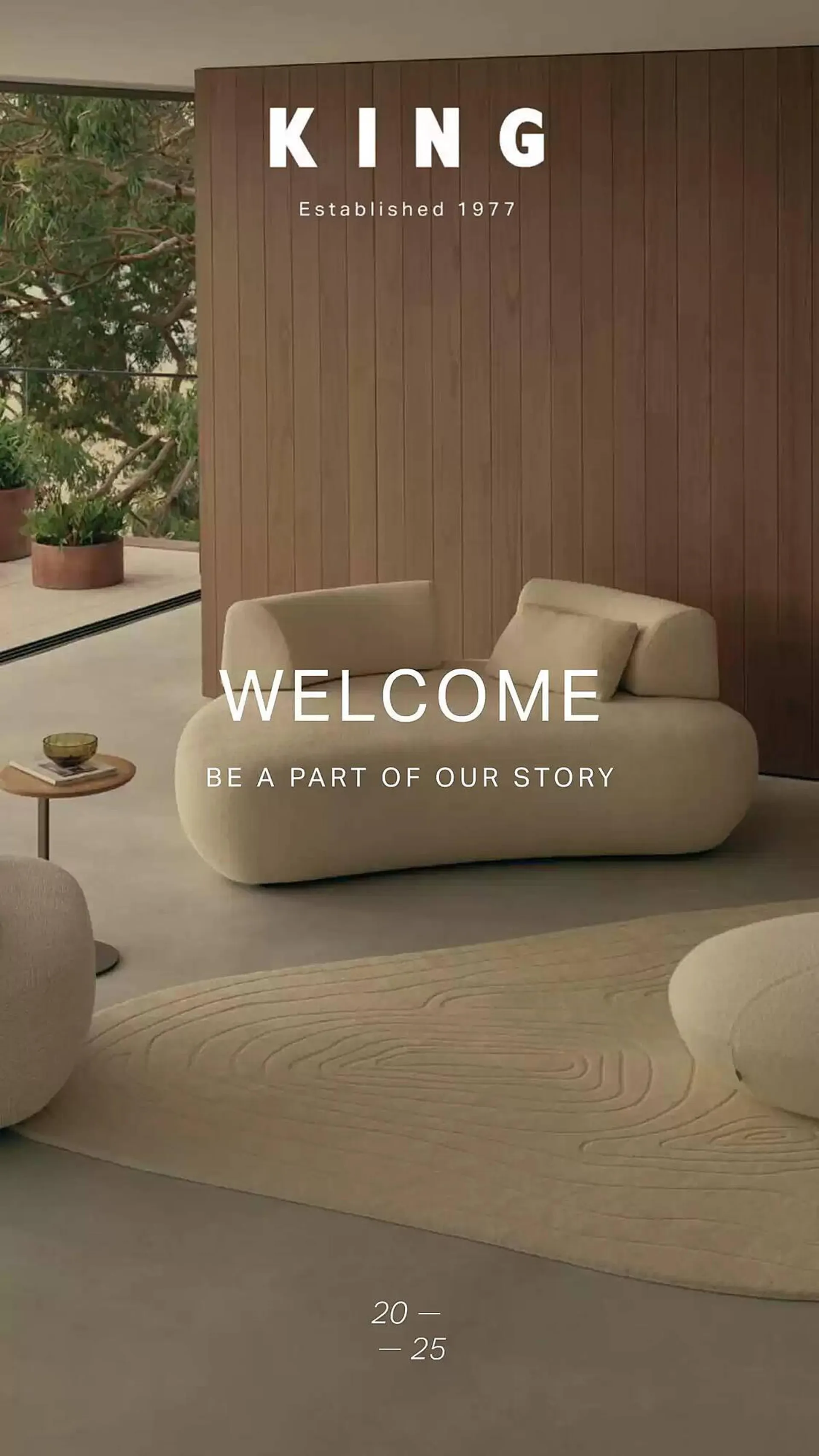 King Living catalogue - Catalogue valid from 9 April to 31 December 2025 - page 1