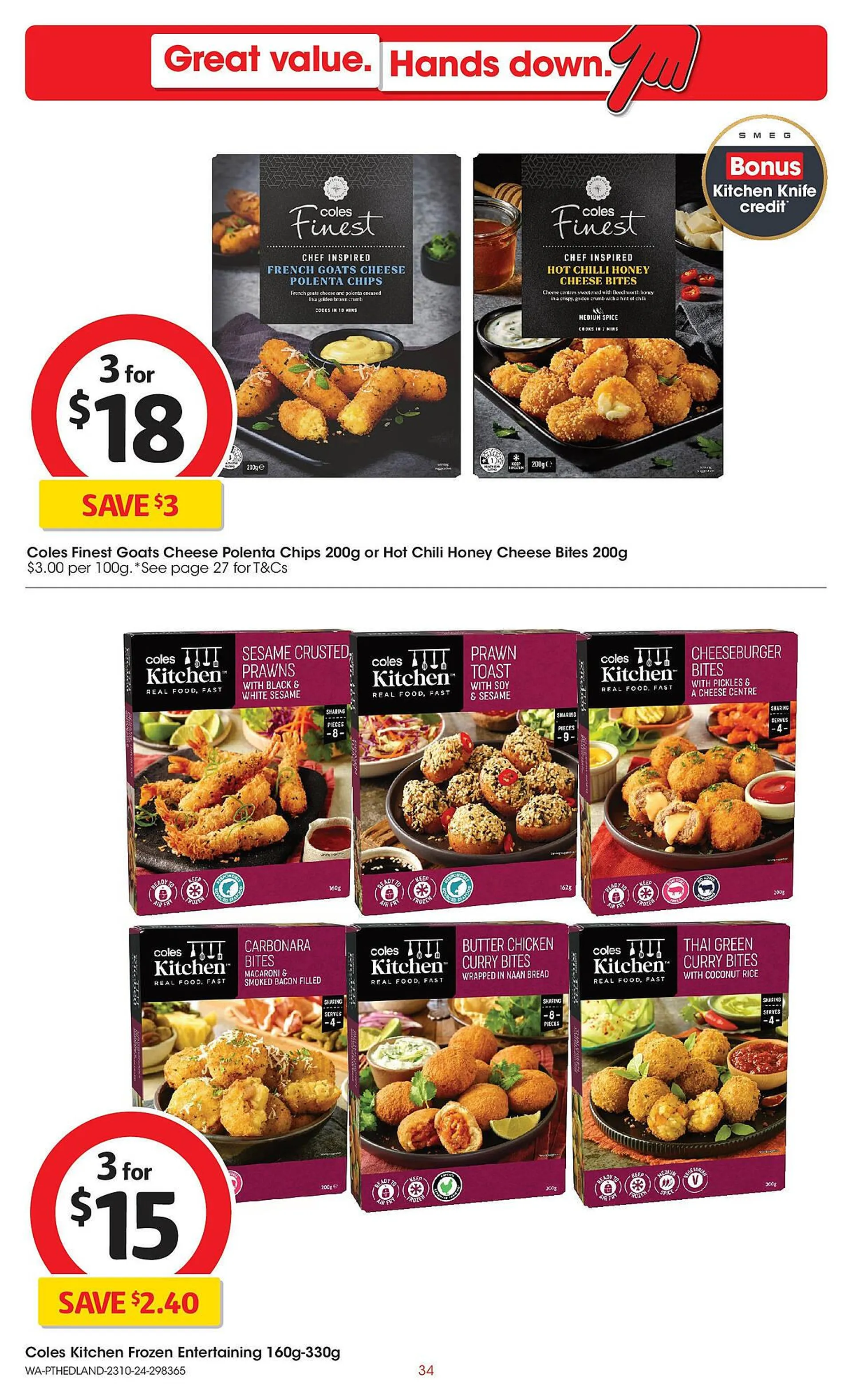 Coles catalogue - Catalogue valid from 23 October to 29 October 2024 - page 34