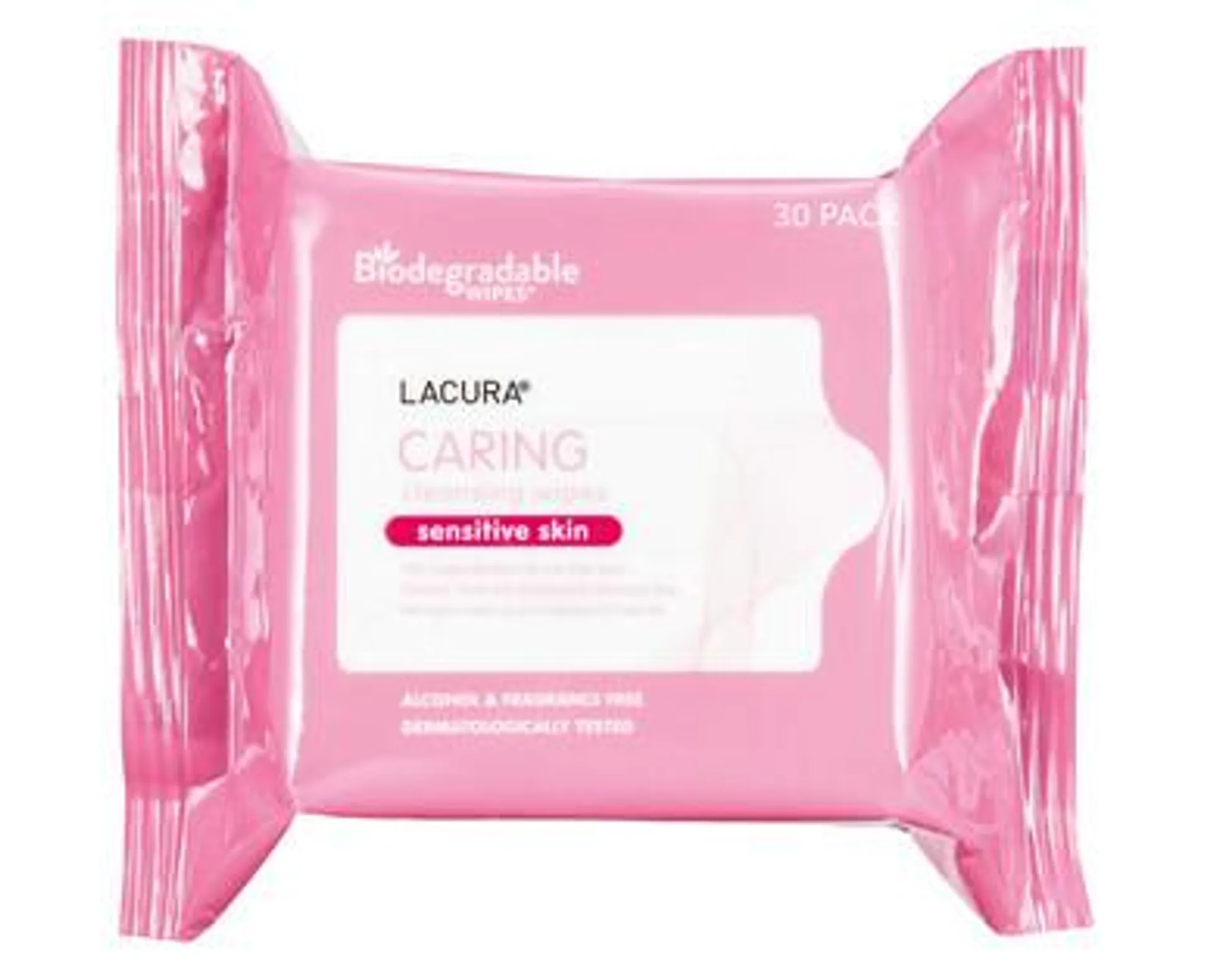 LACURA ® Caring Cleansing Wipes 30pk