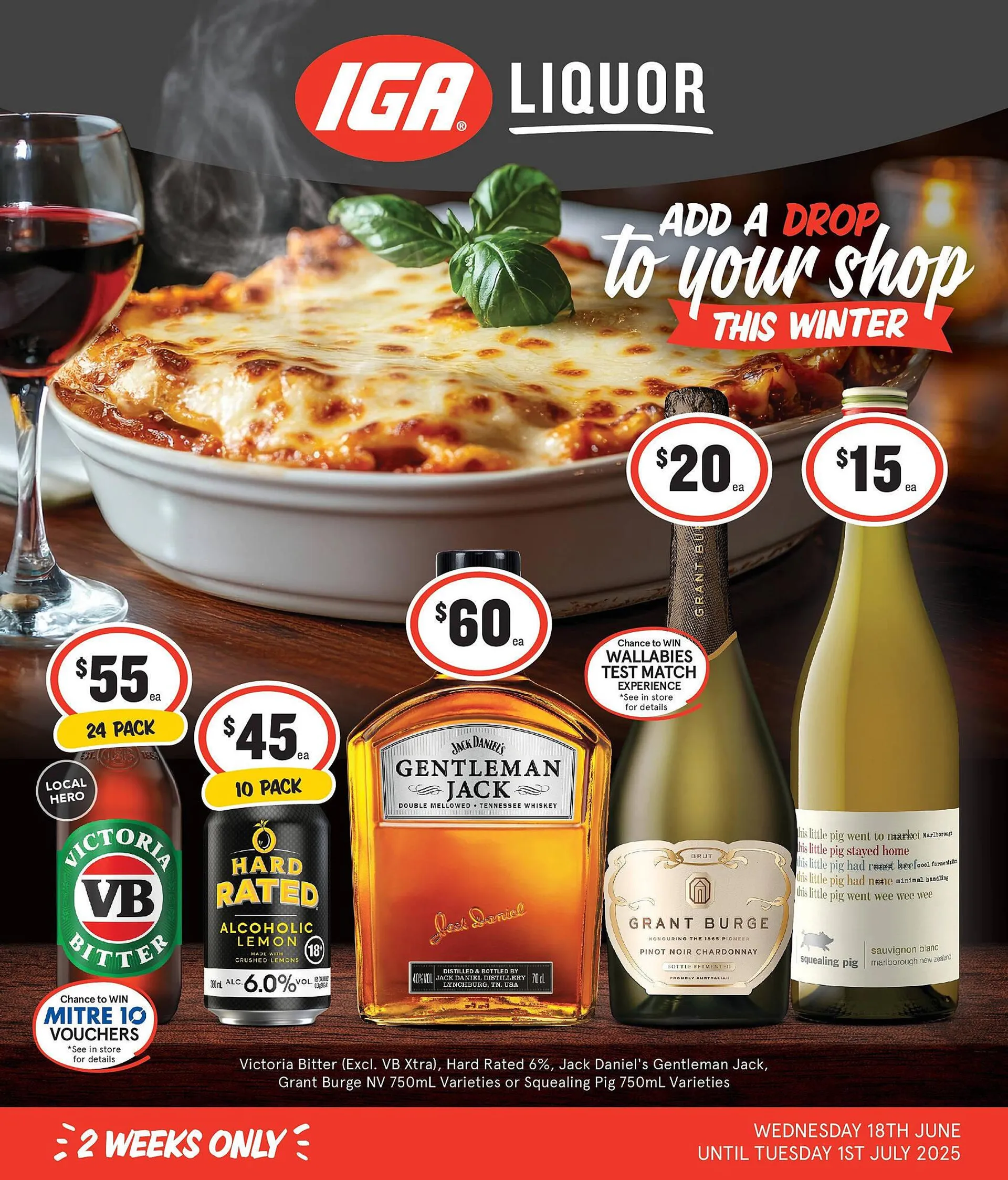 IGA Liquor catalogue - 1