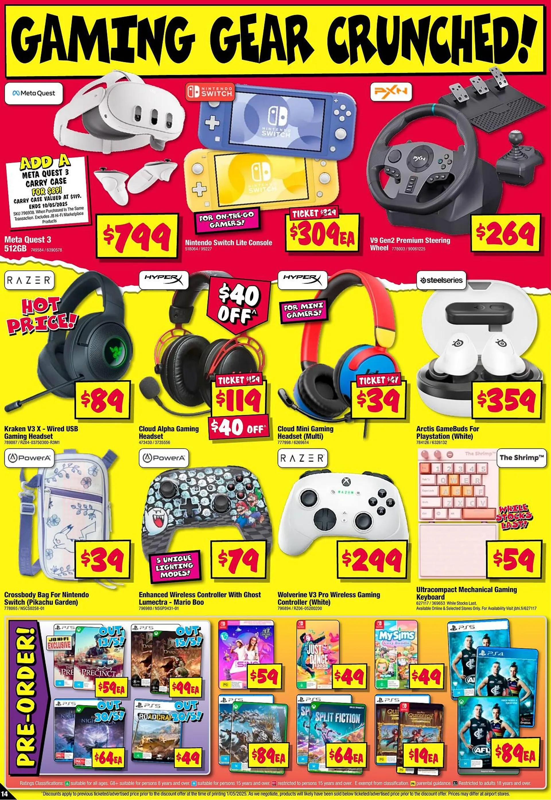 JB Hi-Fi catalogue - Catalogue valid from 1 May to 31 May 2025 - page 14