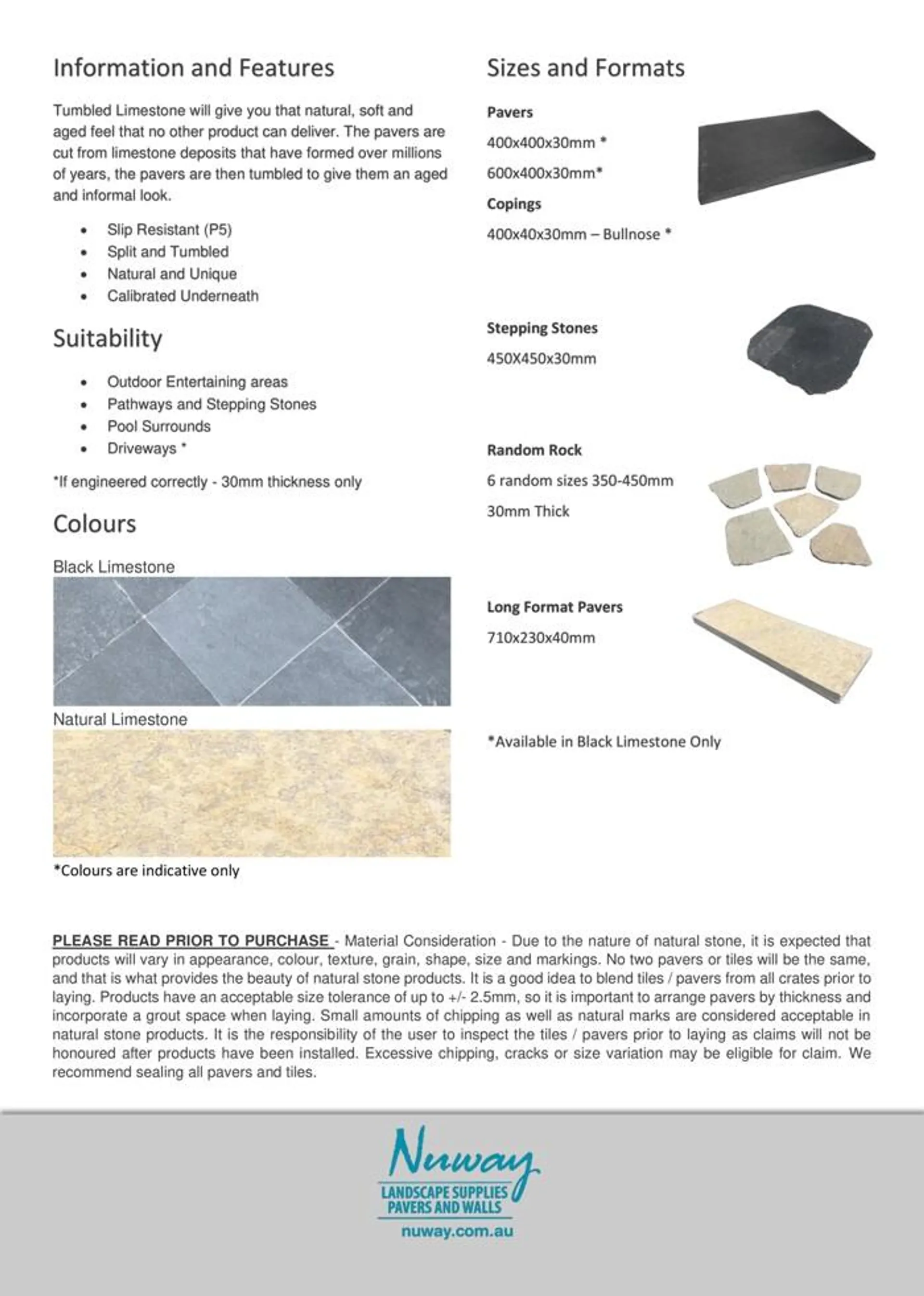 Limestone Brochure - Catalogue valid from 19 May to 30 June 2024 - page 2