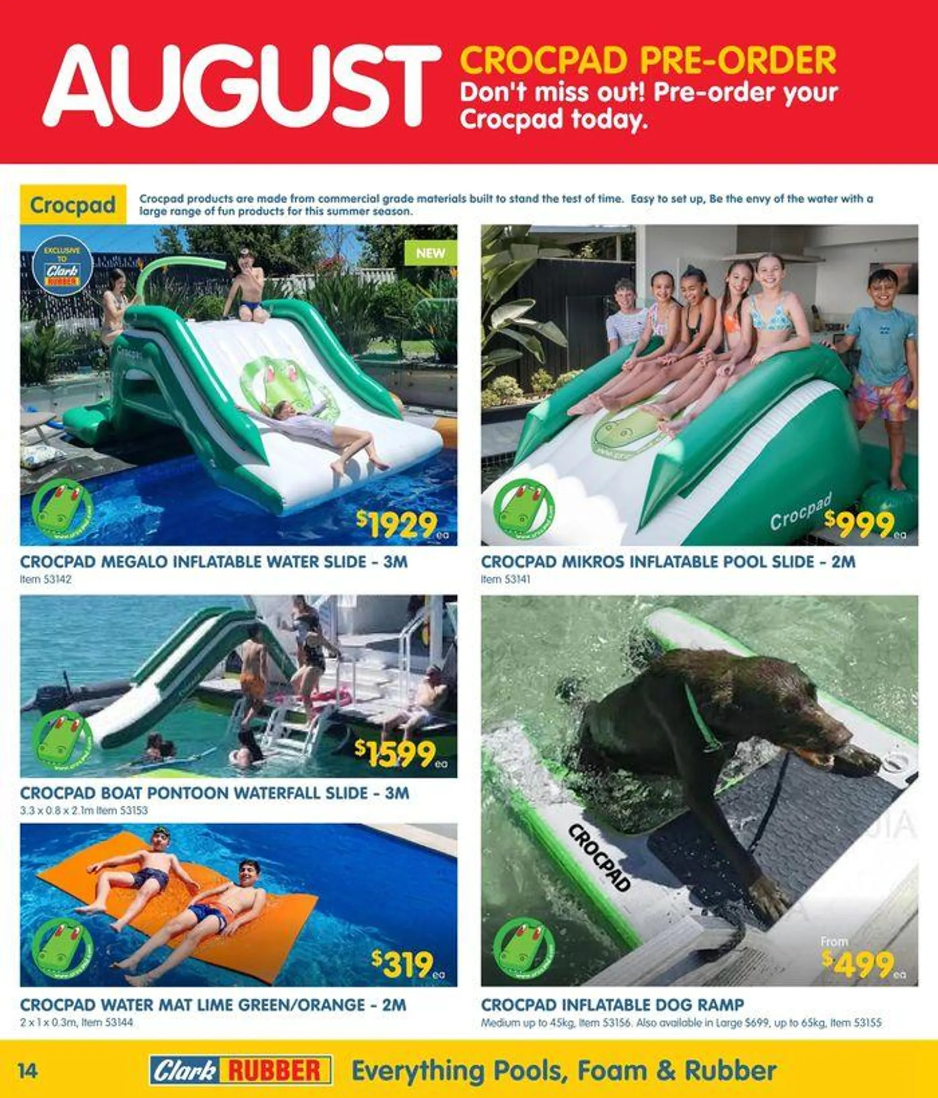 Pool August Catalogue - Catalogue valid from 6 August to 18 August 2024 - page 14