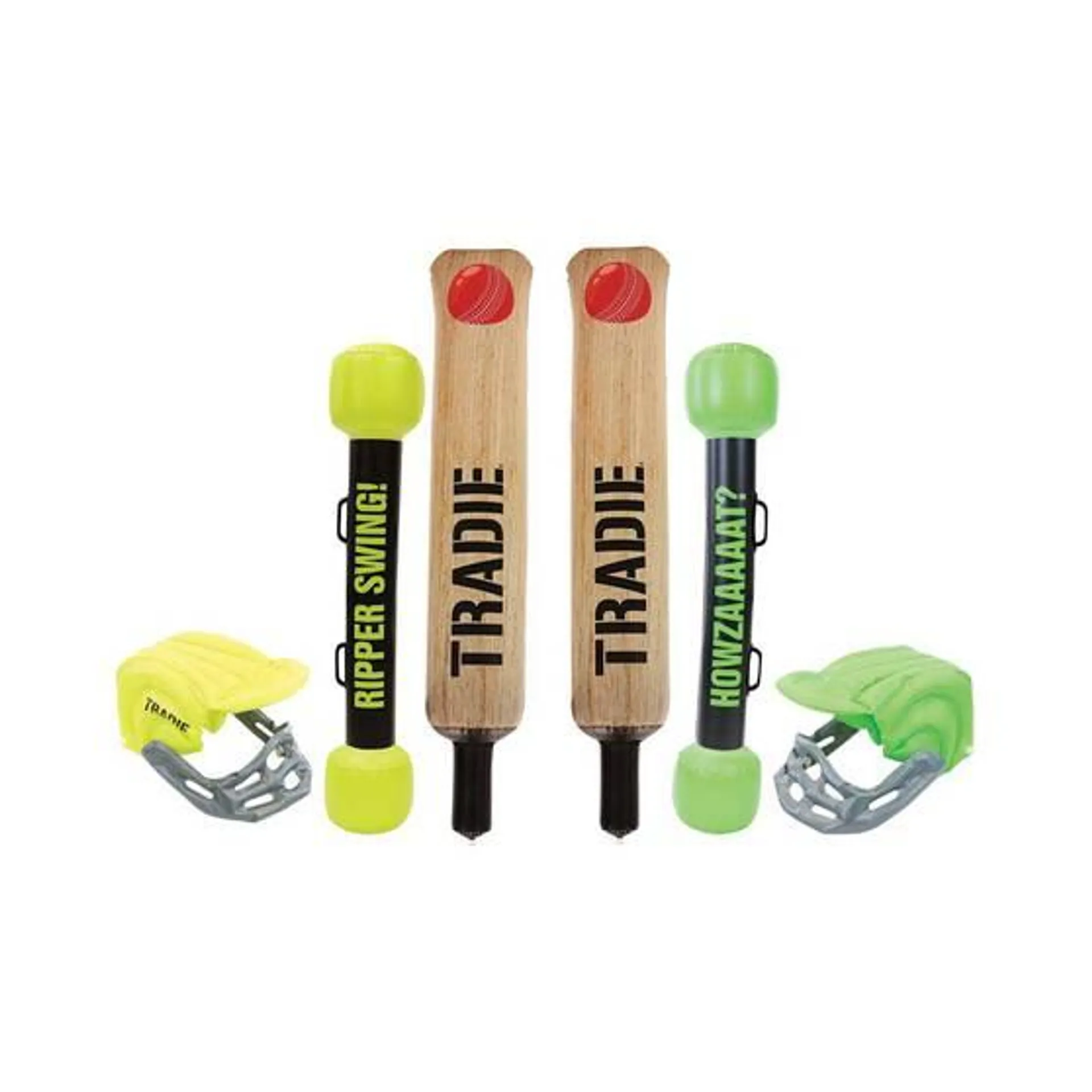 Tradie Inflatable Cricket Battle Set