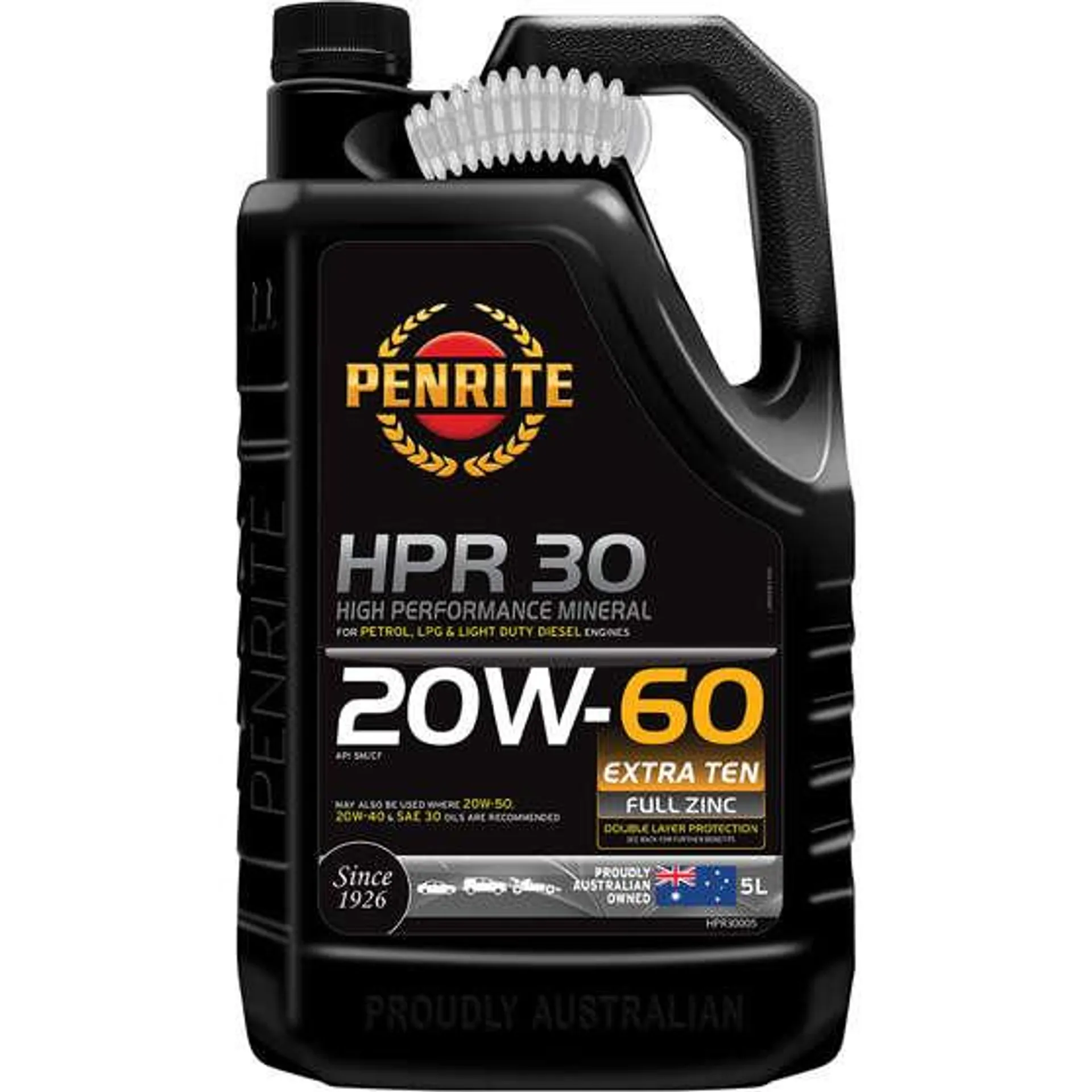 Penrite HPR 30 Engine Oil - 20W-60 5 Litre