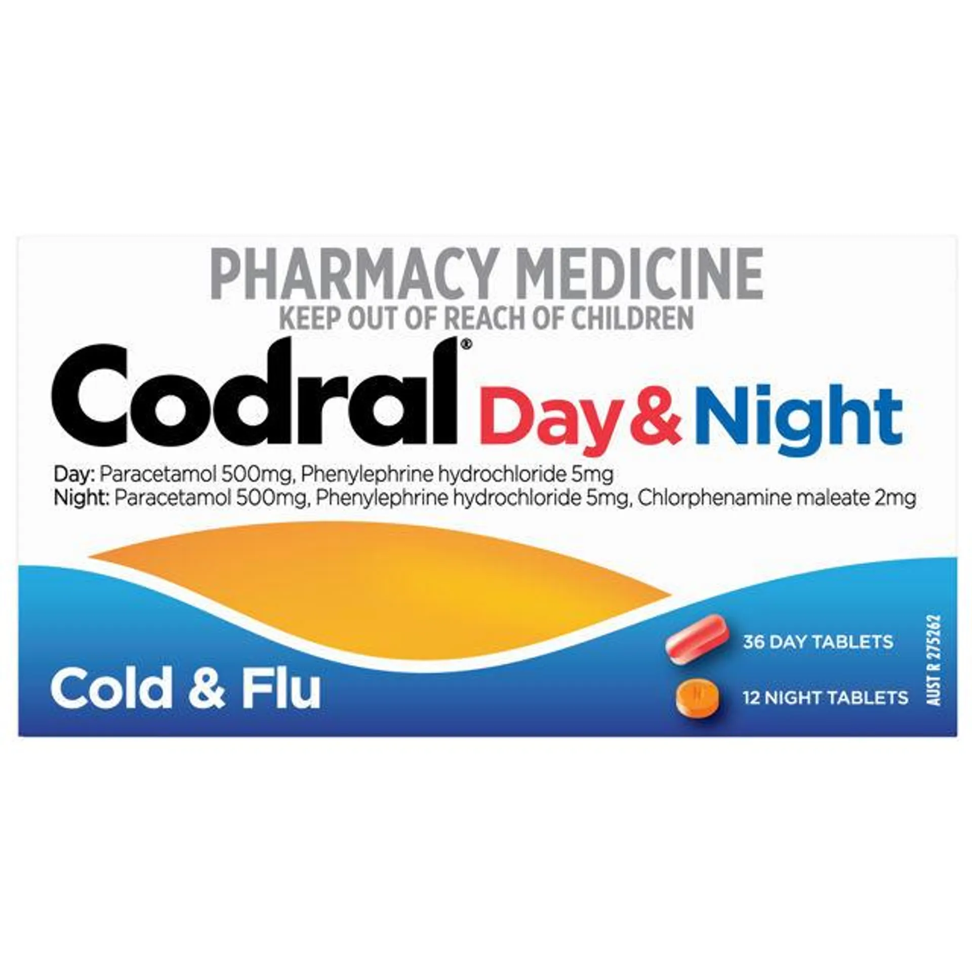 Codral PE Cold & Flu Day & Night 48 tablets