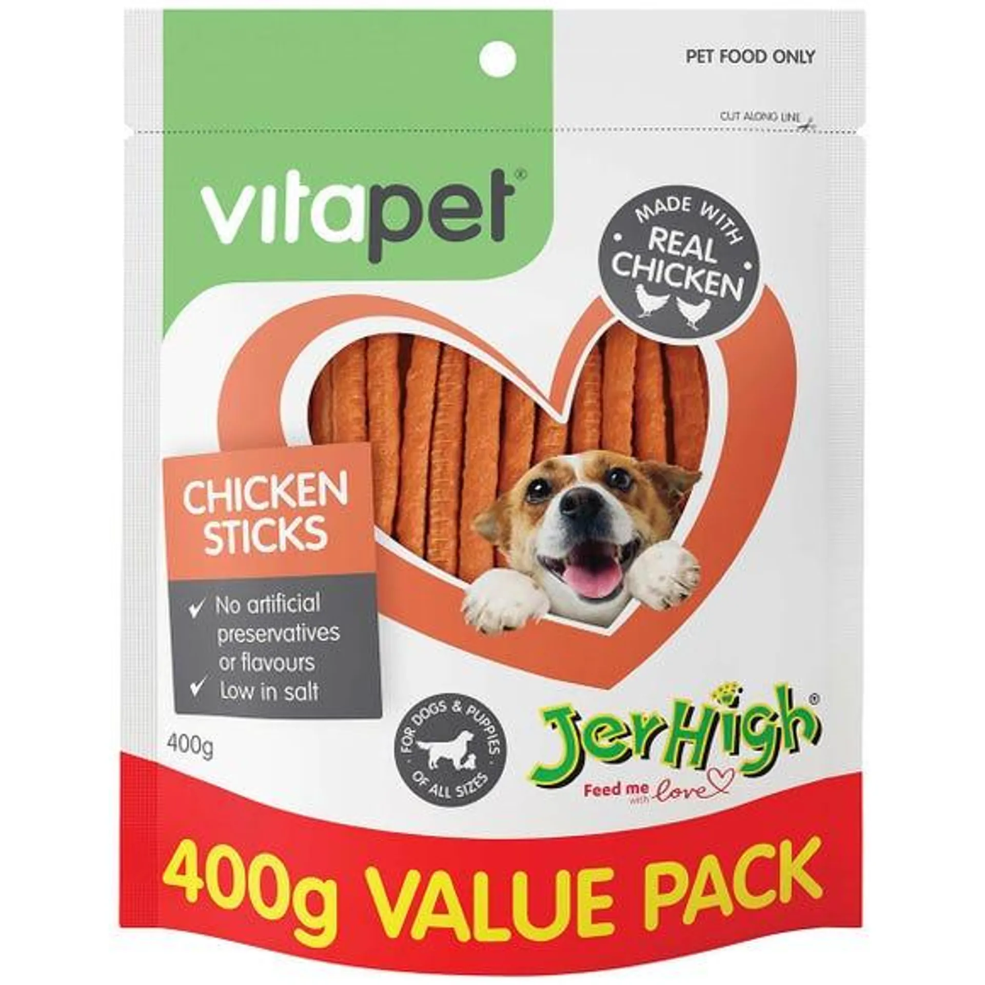 VP Jerhigh Chicken Sticks 400g