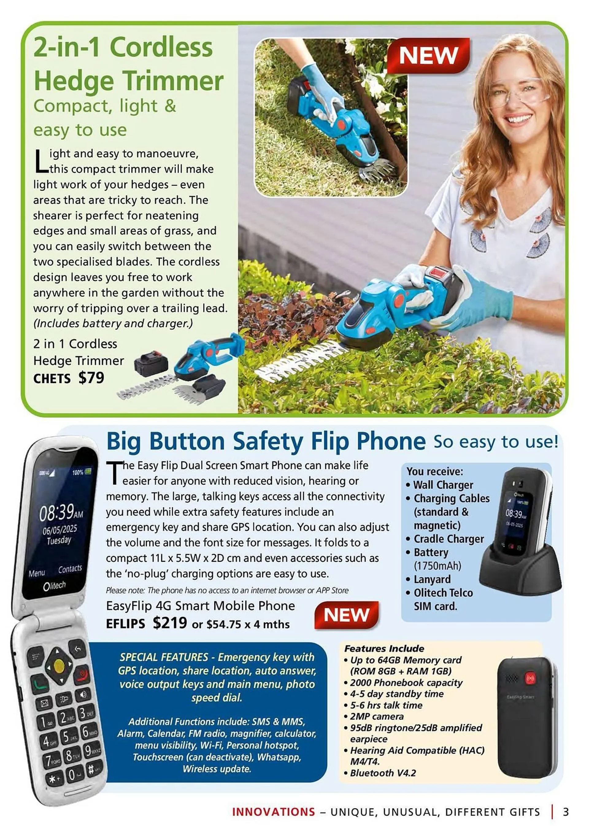 Innovations catalogue - Catalogue valid from 20 May to 31 August 2025 - page 3
