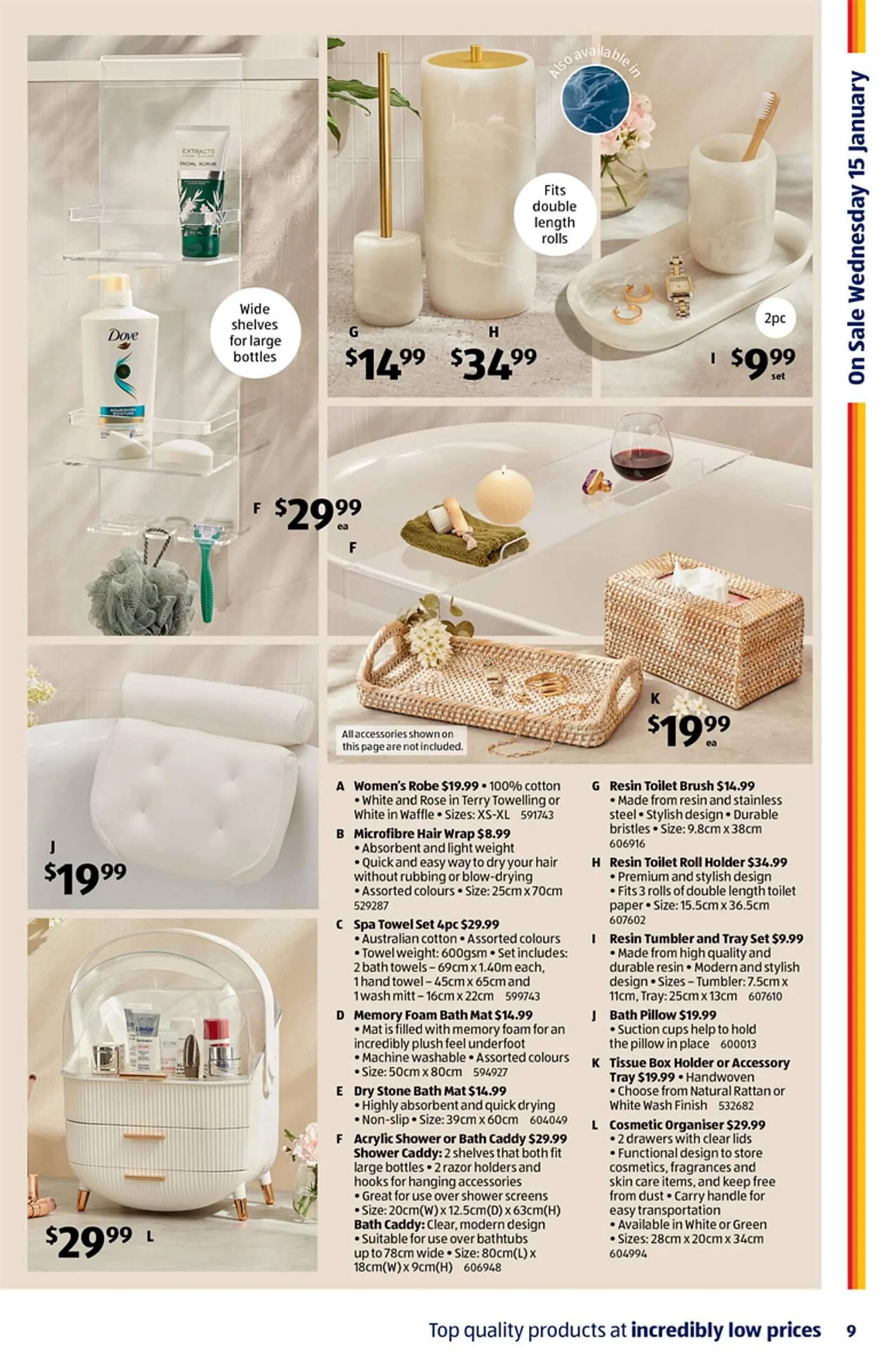 ALDI catalogue - Catalogue valid from 15 January to 21 January 2025 - page 9