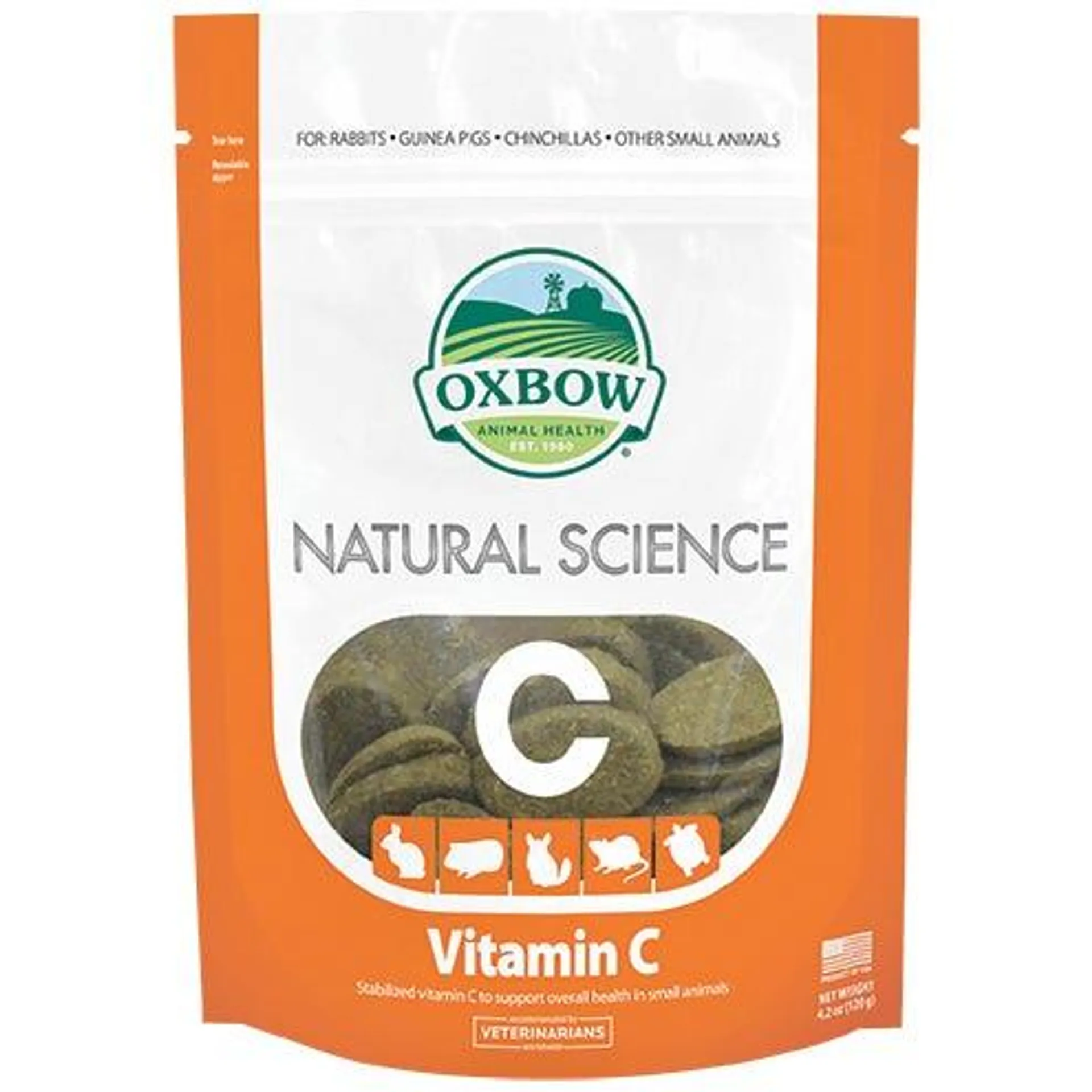 Oxbow Natural Science Vitamin C Supplement 120G