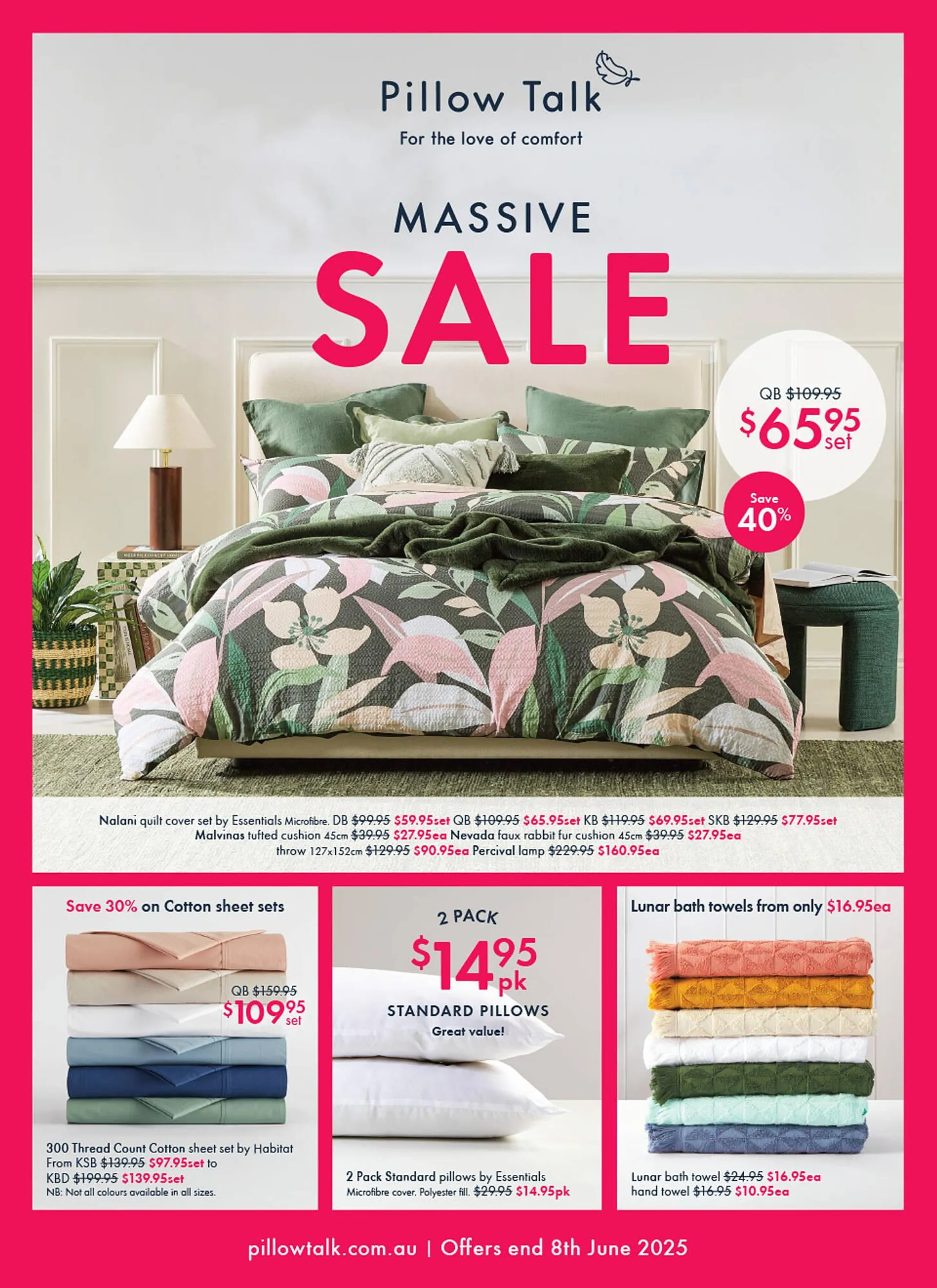 Pillow Talk catalogue - Catalogue valid from 17 May to 8 June 2025 - page 1