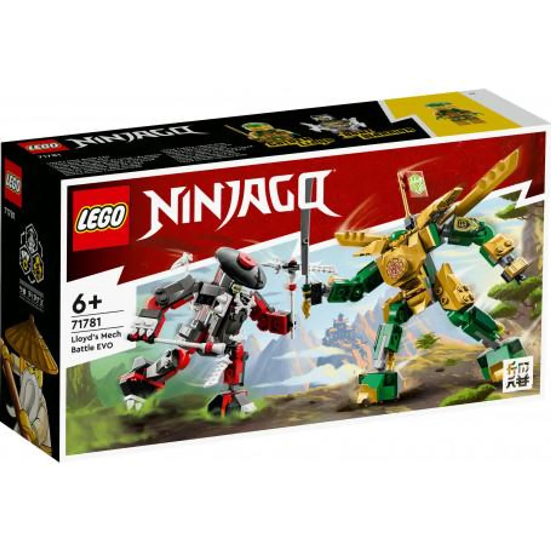 LEGO Ninjago Lloyd’s Mech Battle Evo 71781