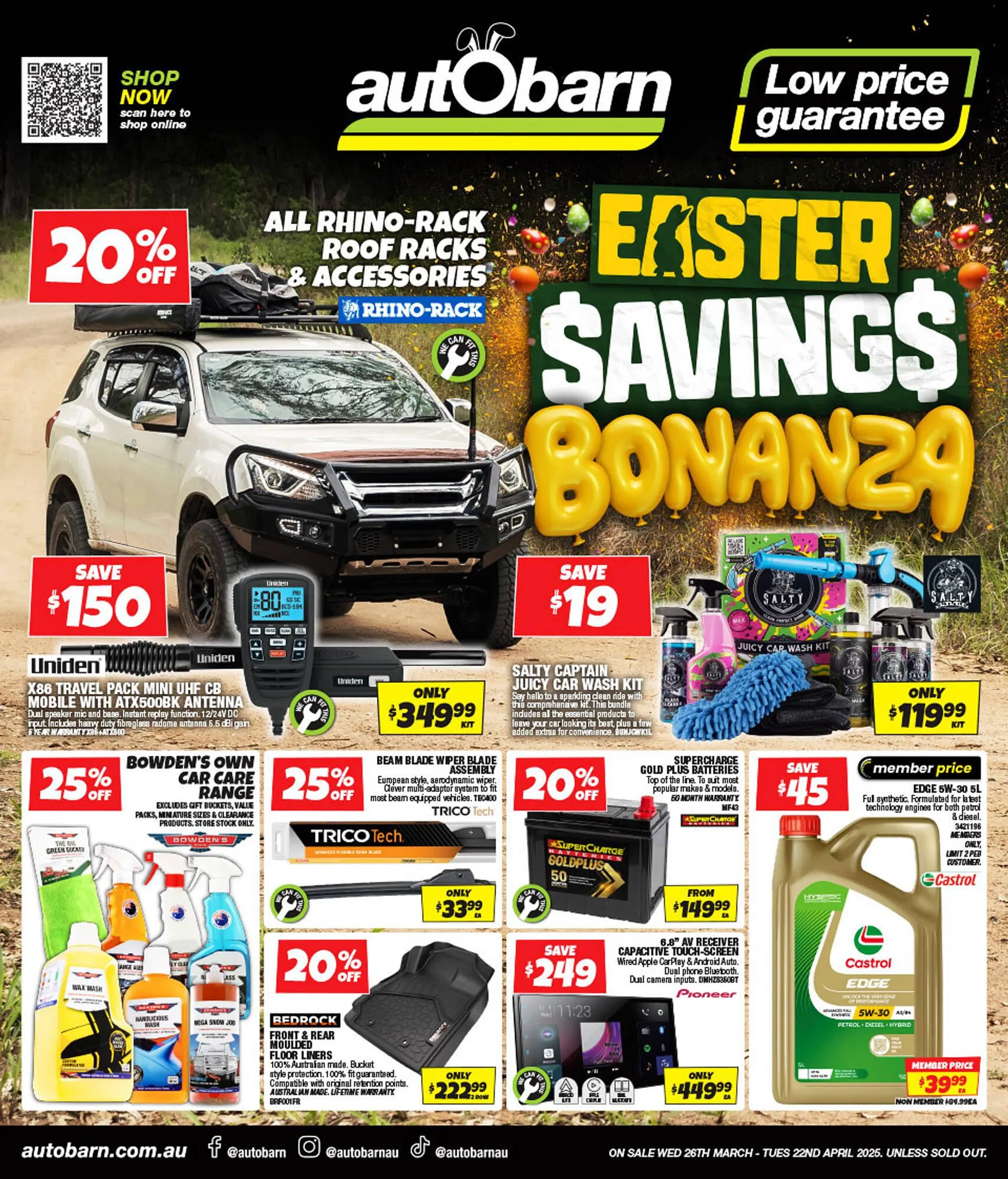 Autobarn catalogue - Catalogue valid from 26 March to 22 April 2025 - page 1