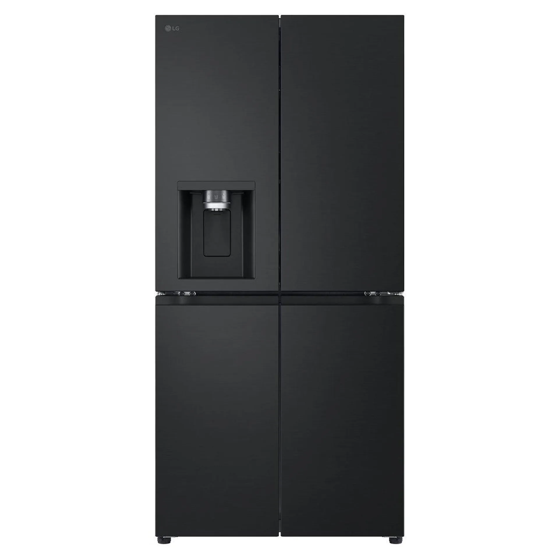 LG 506L Slim French Door Fridge in Matte Black Finish GF-LN500MBL