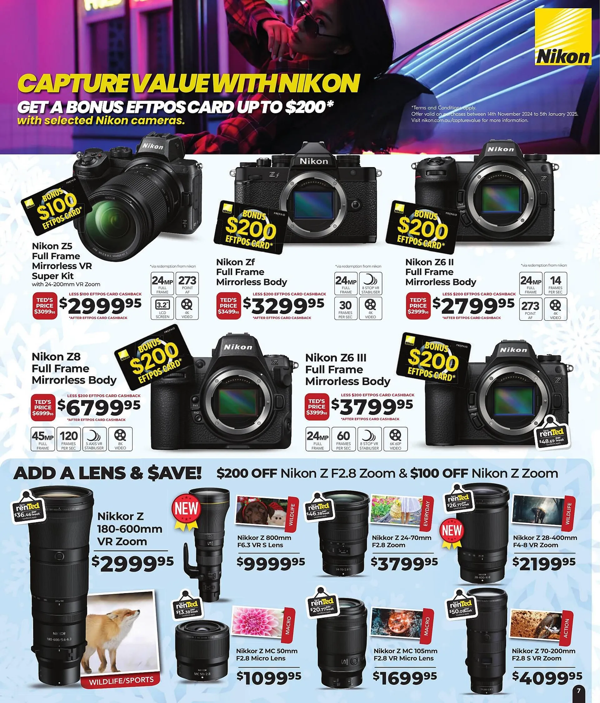 Teds Cameras catalogue - Catalogue valid from 5 December to 20 December 2024 - page 7