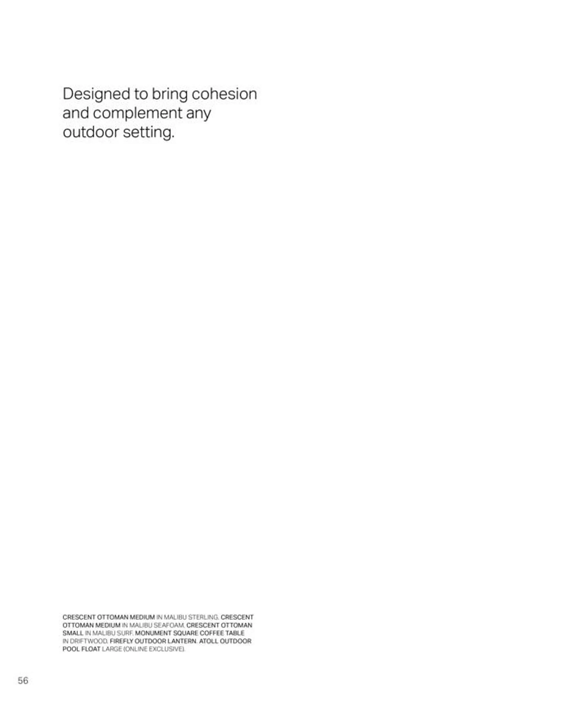 2024 Outdoor Collection - Catalogue valid from 11 September to 31 December 2024 - page 56