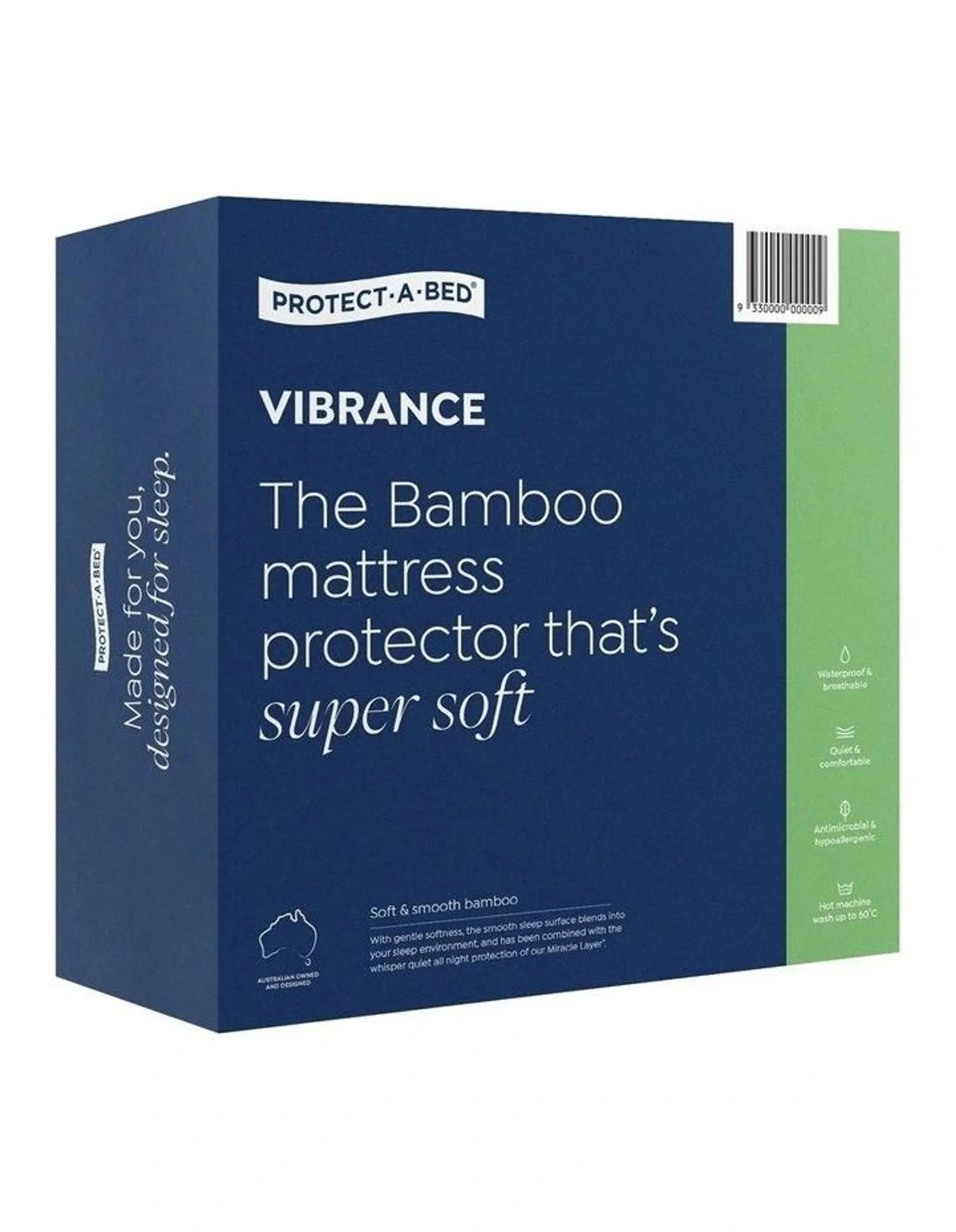 Vibrance Bamboo Jersey Mattress Protector