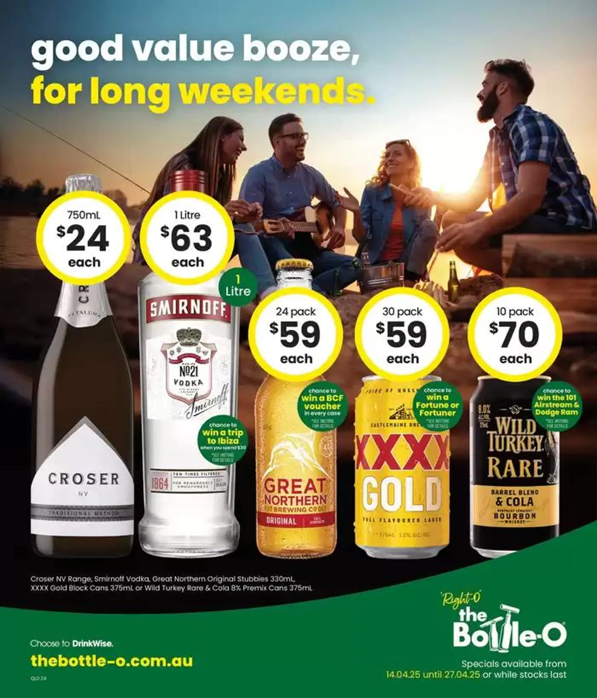 Good Value Booze, For Long Weekends. - 1