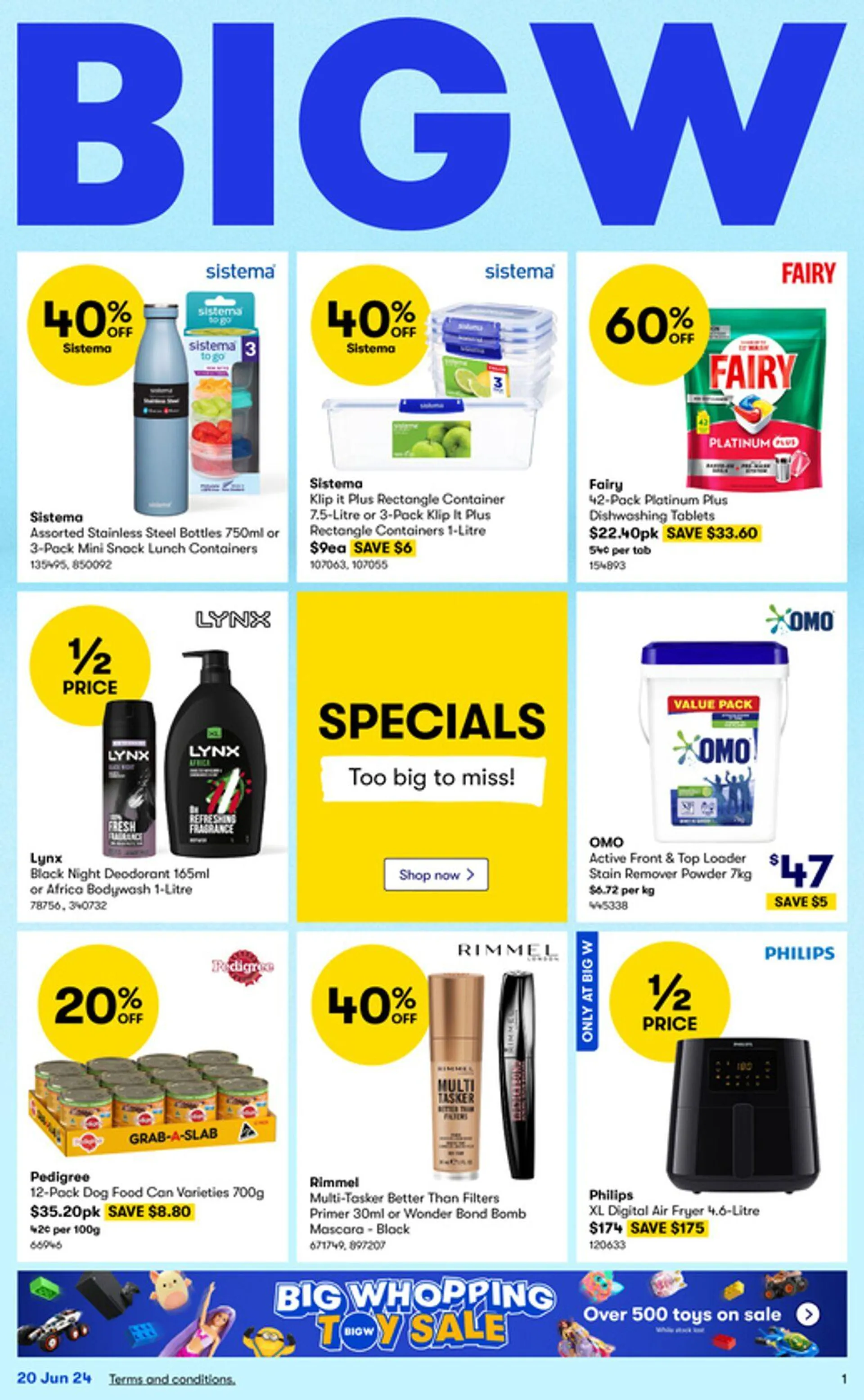 BIG W Current catalogue - Catalogue valid from 26 February to 12 March 2025 - page 1