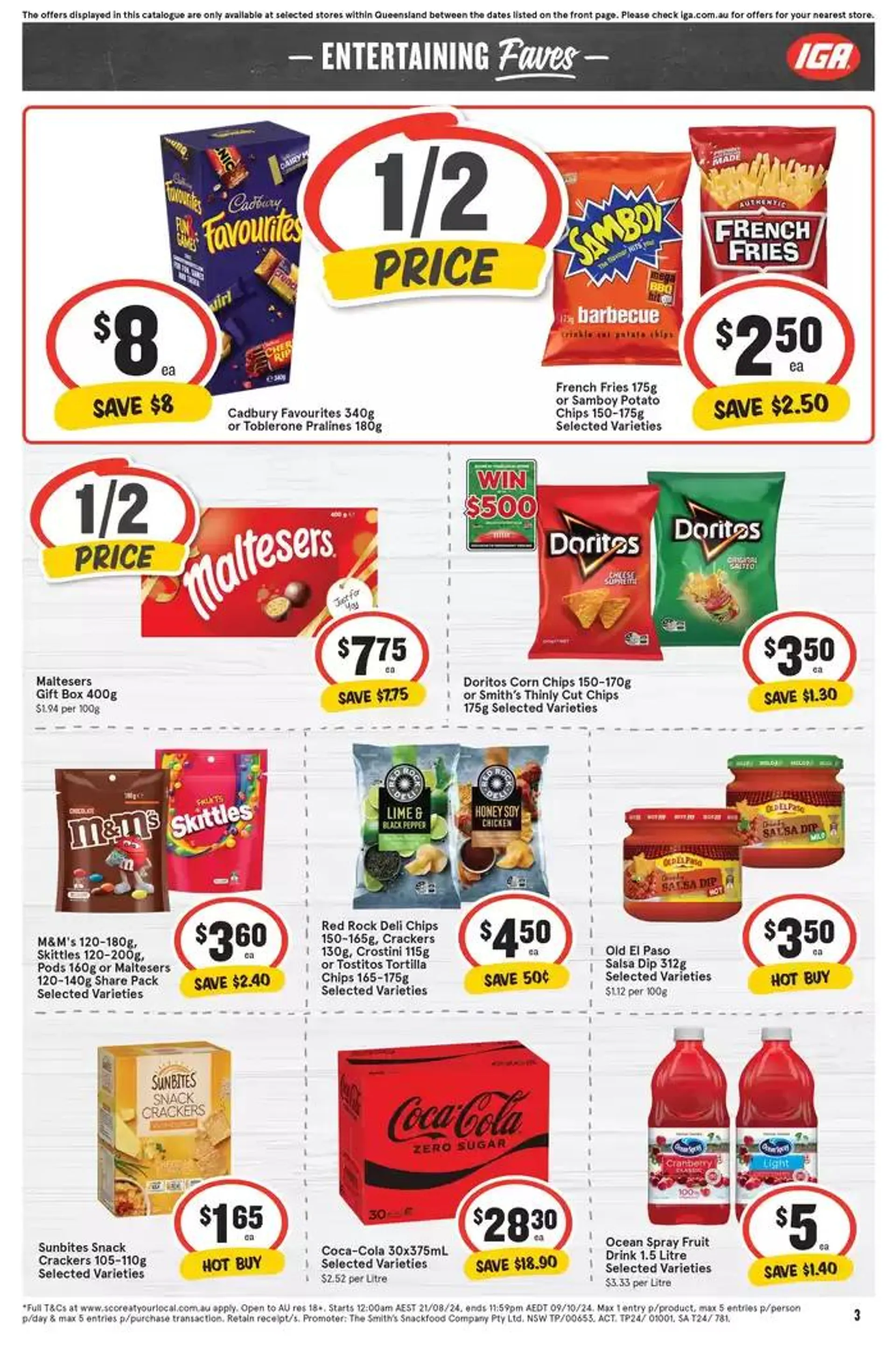 IGA - 1/2 Price - 25/09 - Catalogue valid from 25 September to 1 October 2024 - page 3