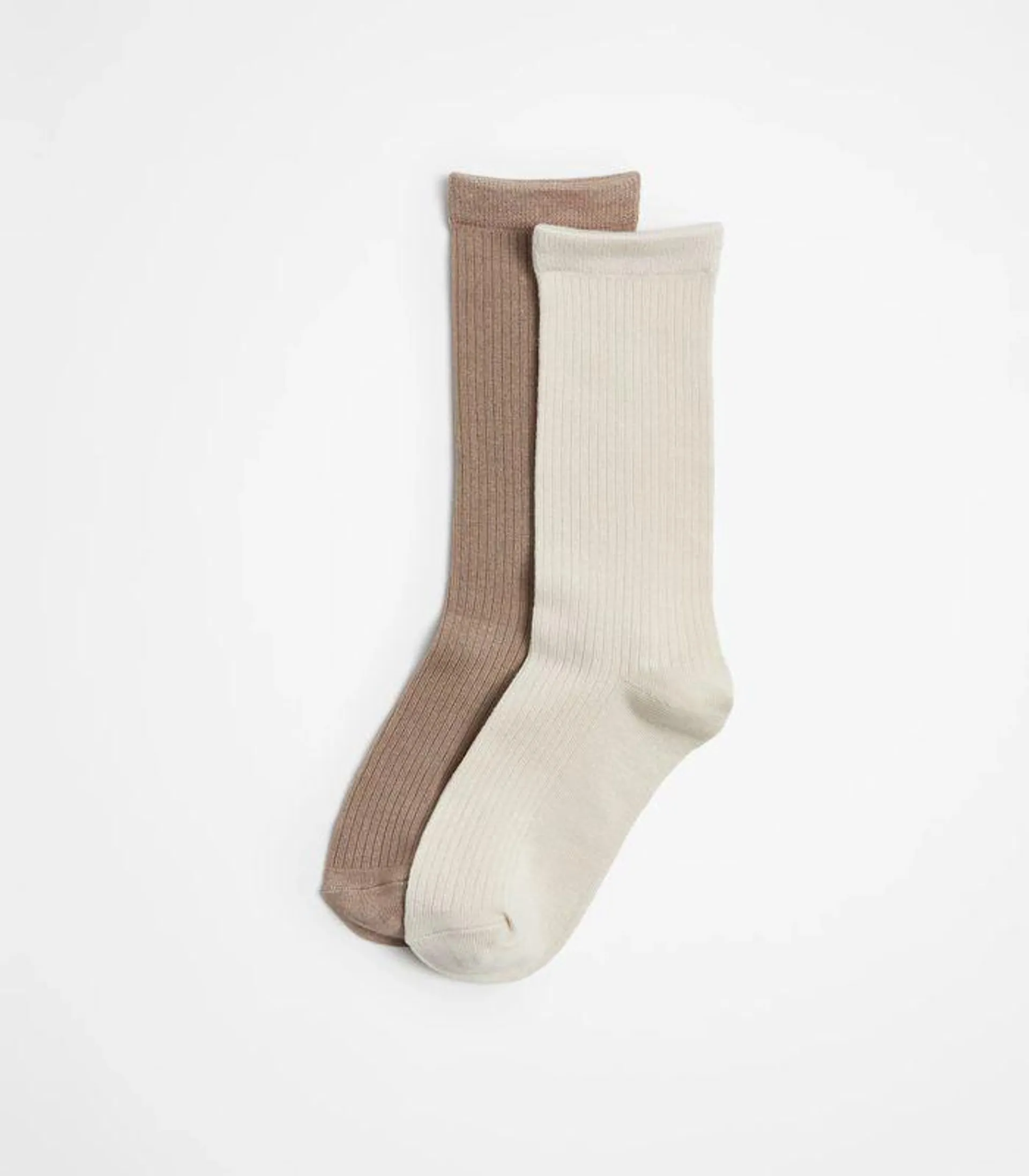 2 Pack Boot Socks - Neutral