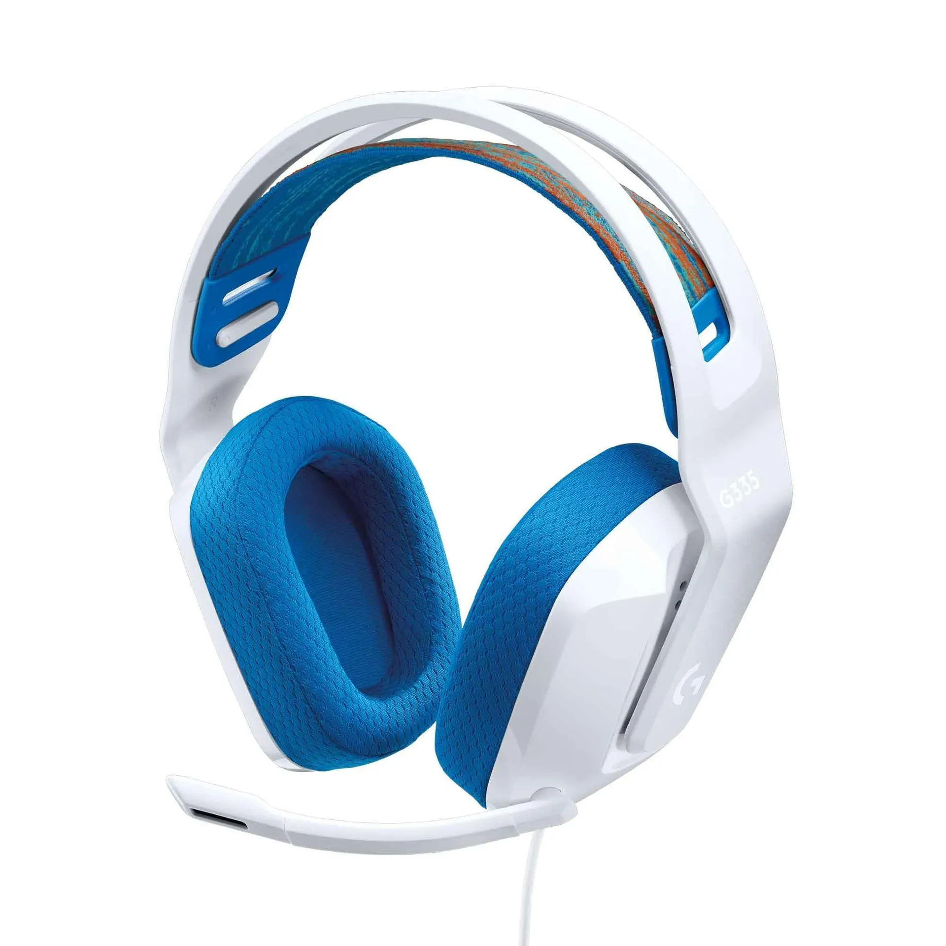 Logitech G335 Wired Gaming Headset (White)