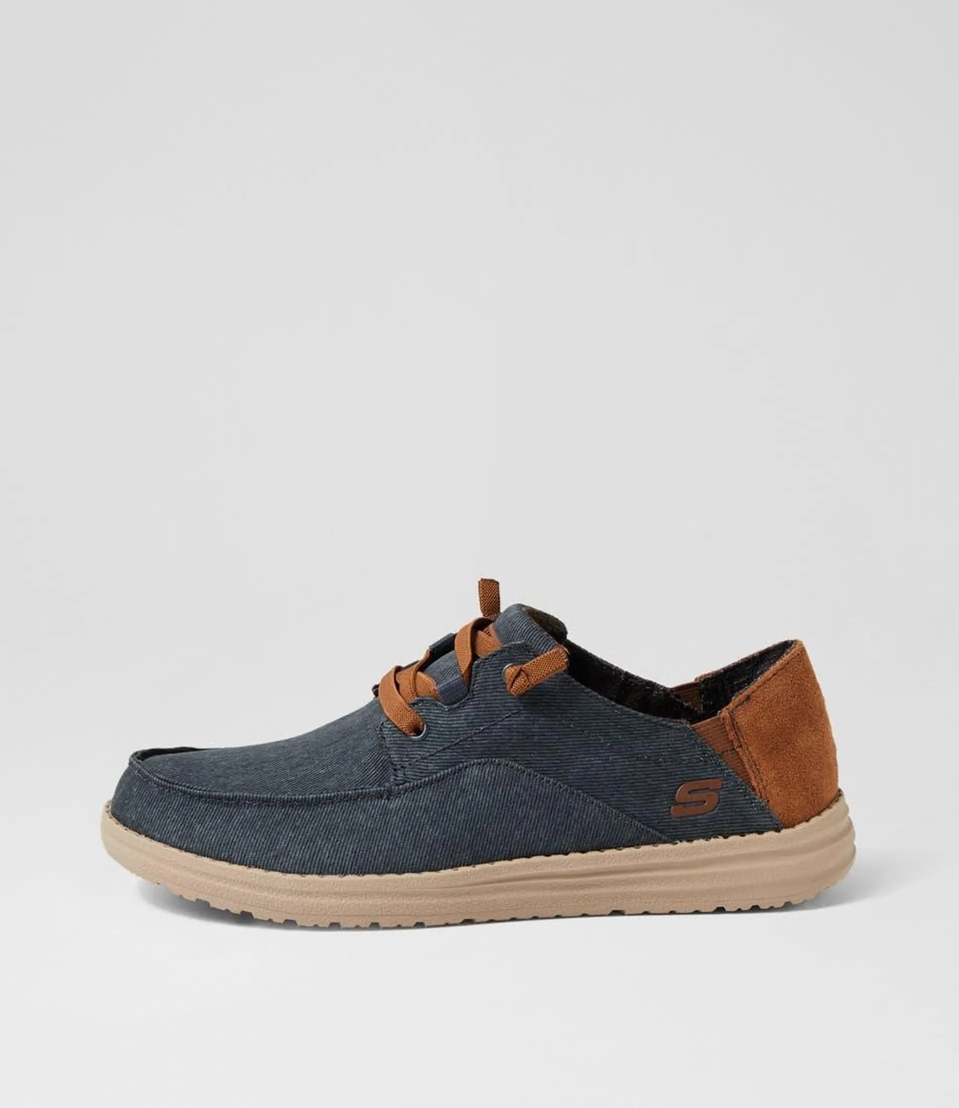 melson navy canvas sneakers