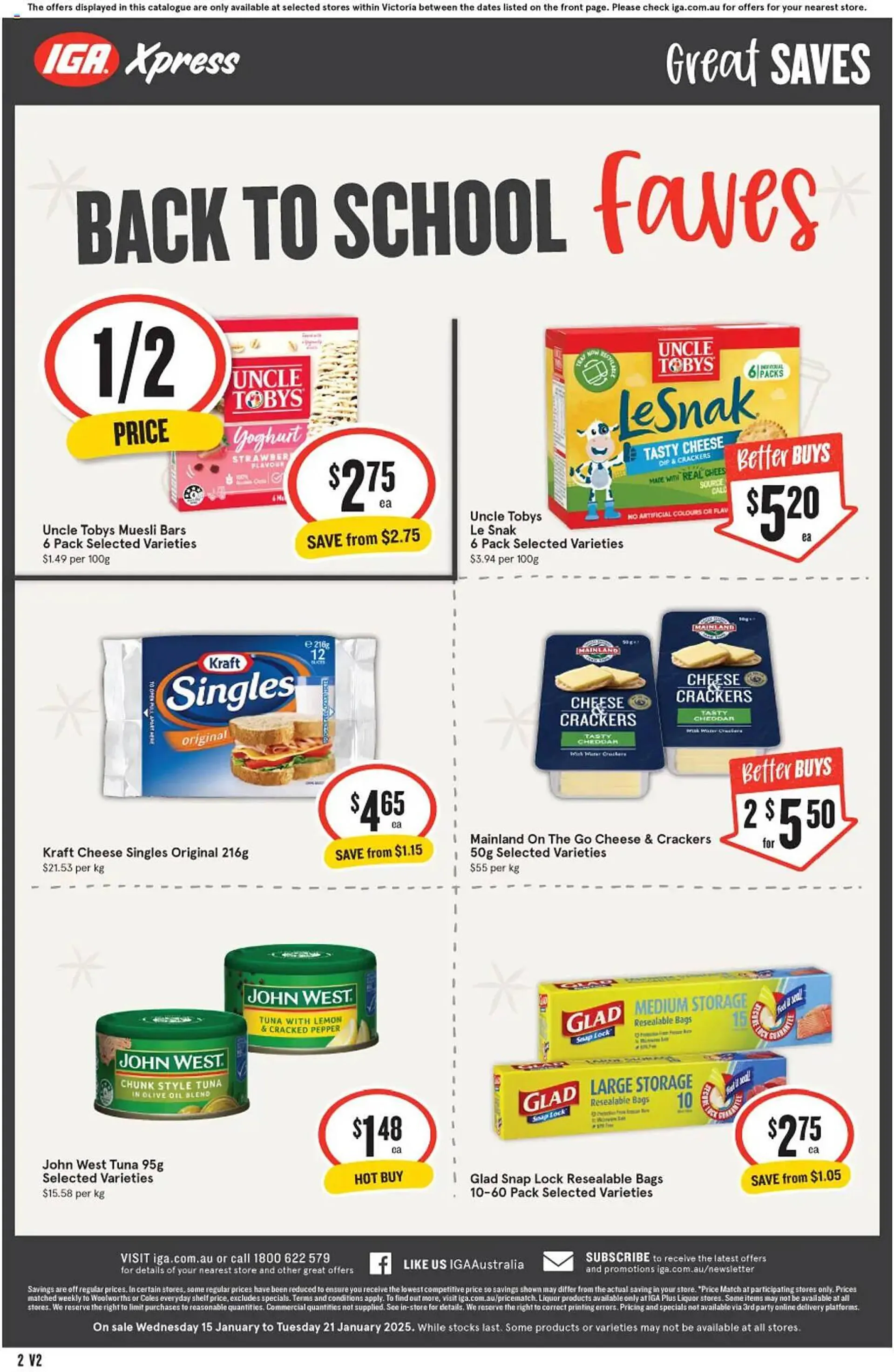 IGA Xpress catalogue - Catalogue valid from 15 January to 21 January 2025 - page 3