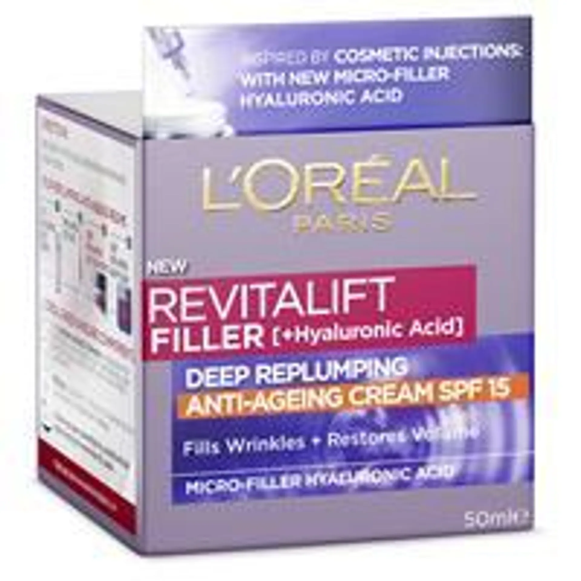 L'Oreal Paris Revitalift Filler SPF 15 Day Cream 50ml