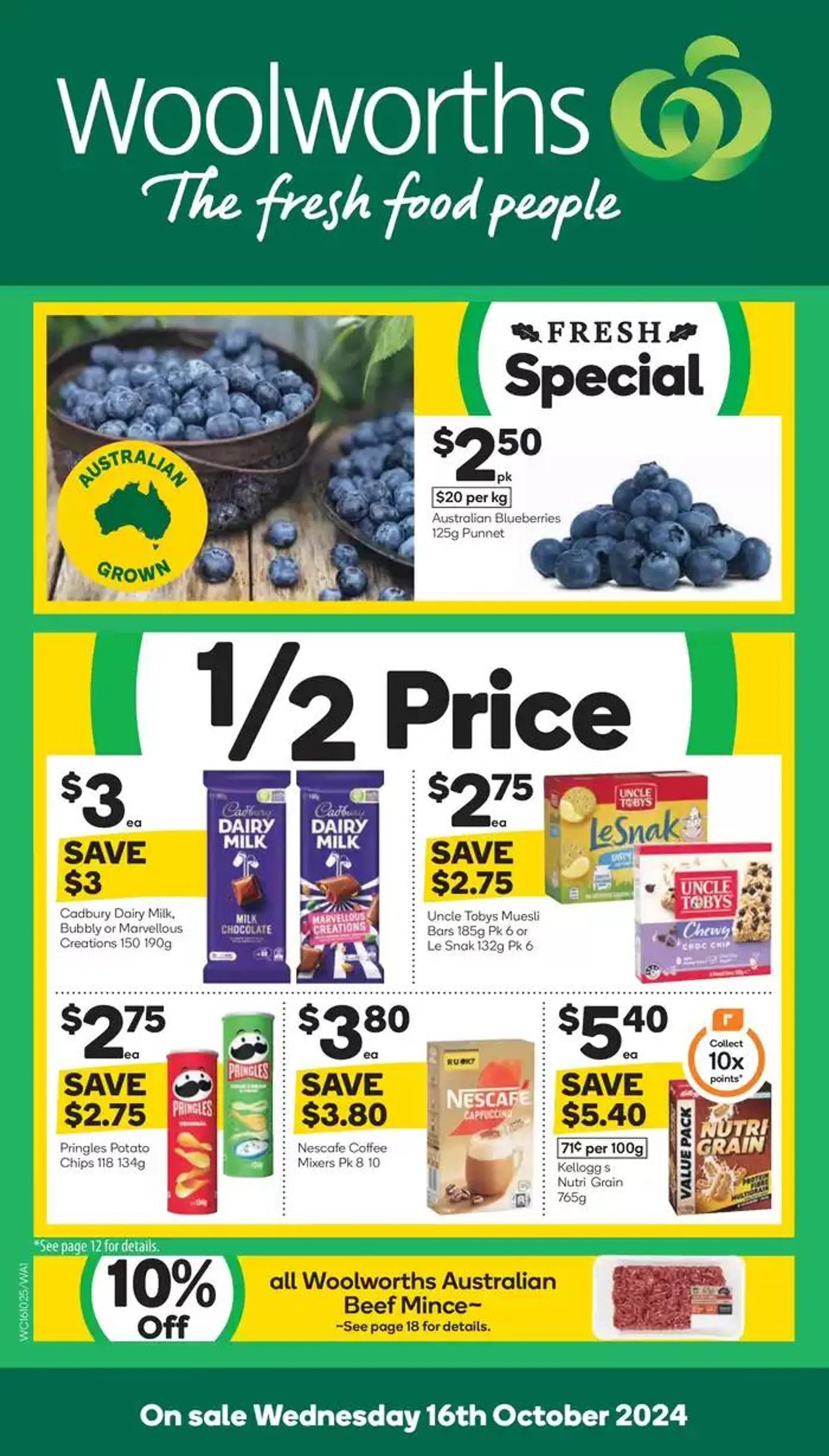 Weekly Specials - 16/10 - Catalogue valid from 16 October to 22 October 2024 - page 1