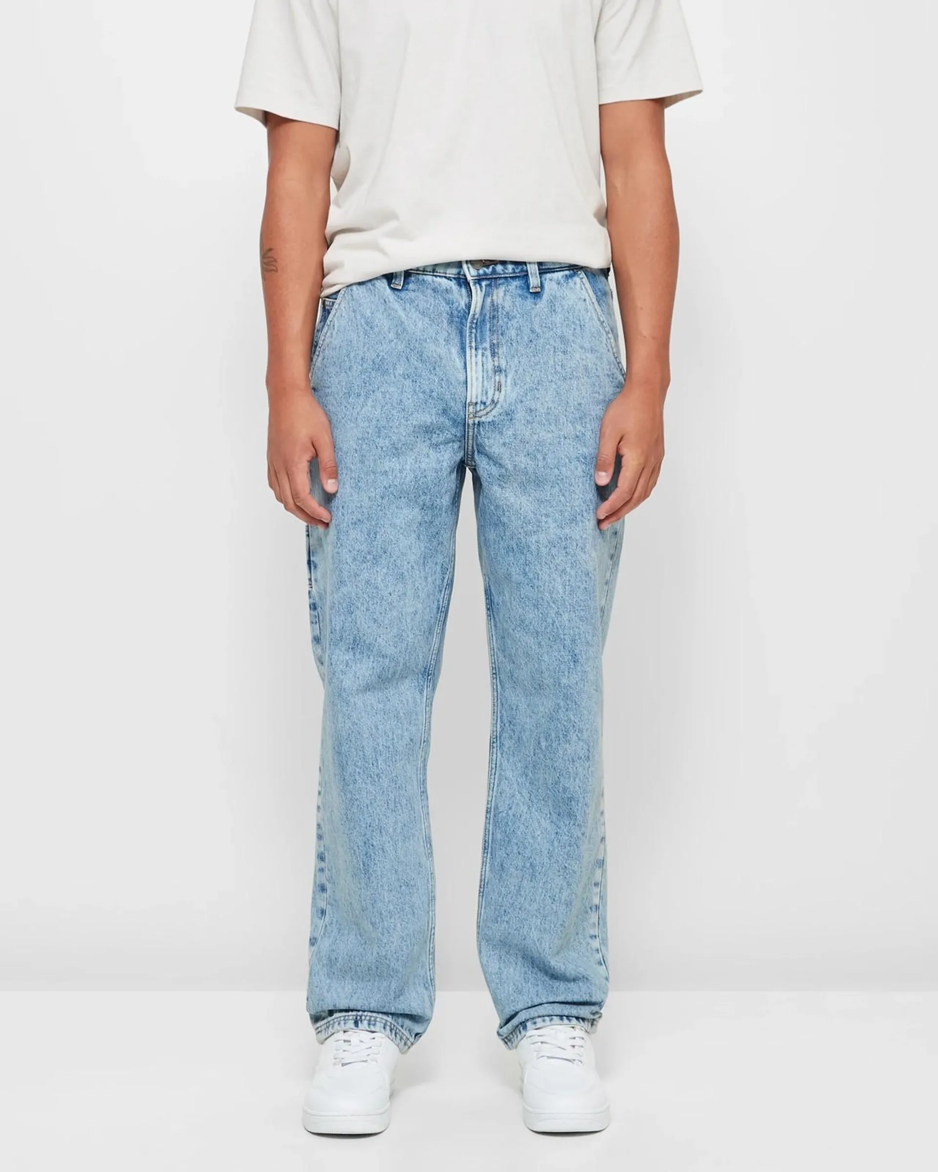 Utility Baggy Denim Jeans - Commons