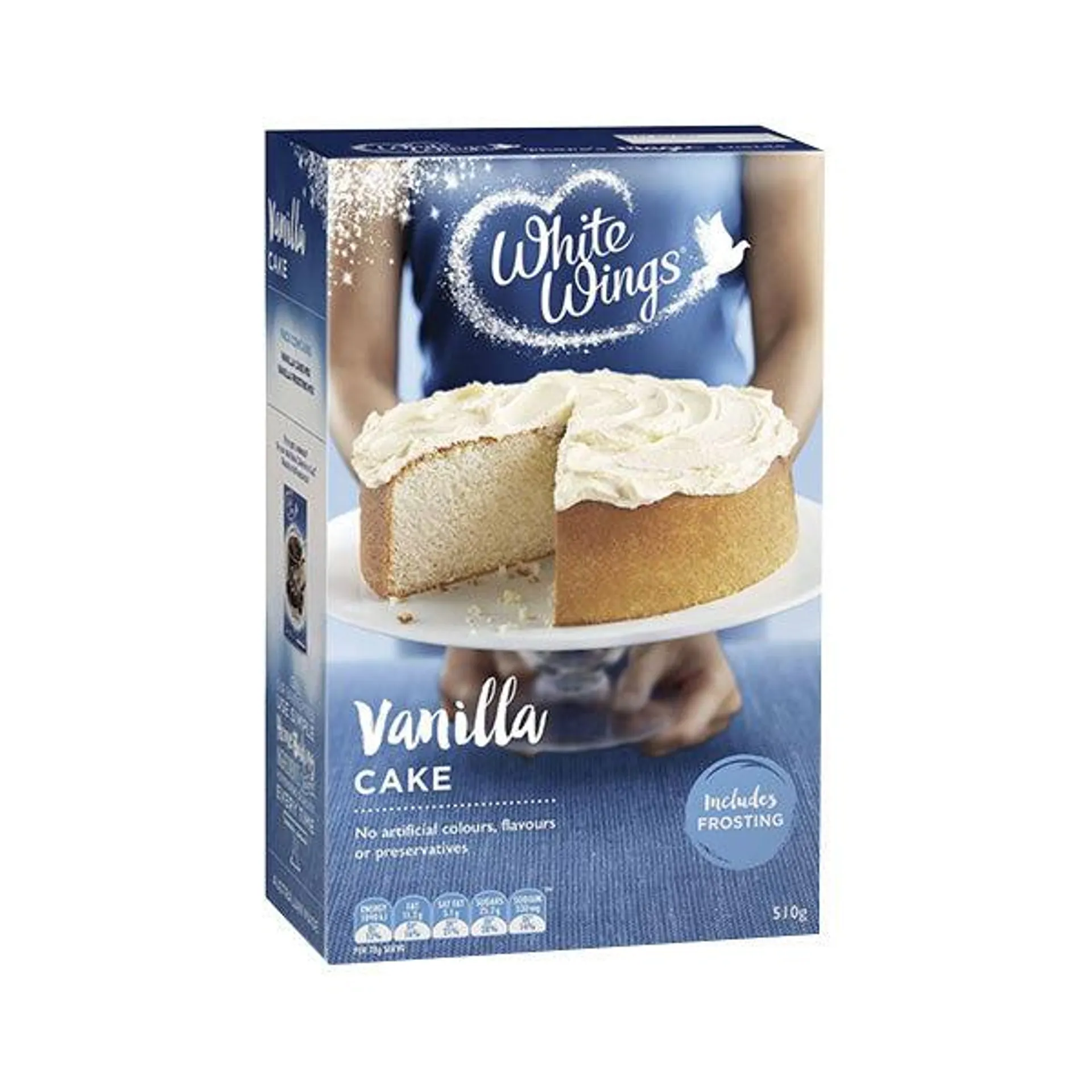 White Wings Vanilla Cake Mix 510g