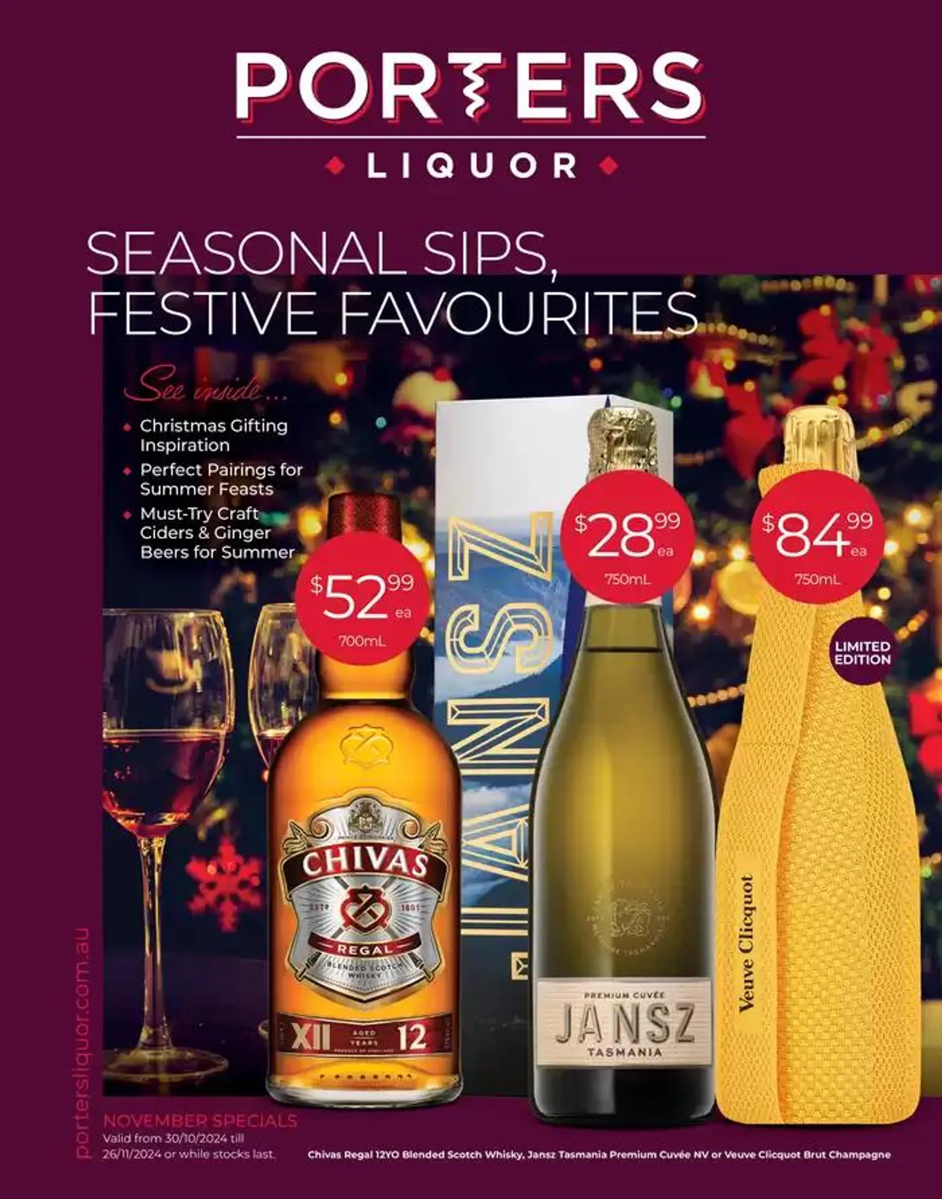 Seasonal Sips, Festive Favourites - 1