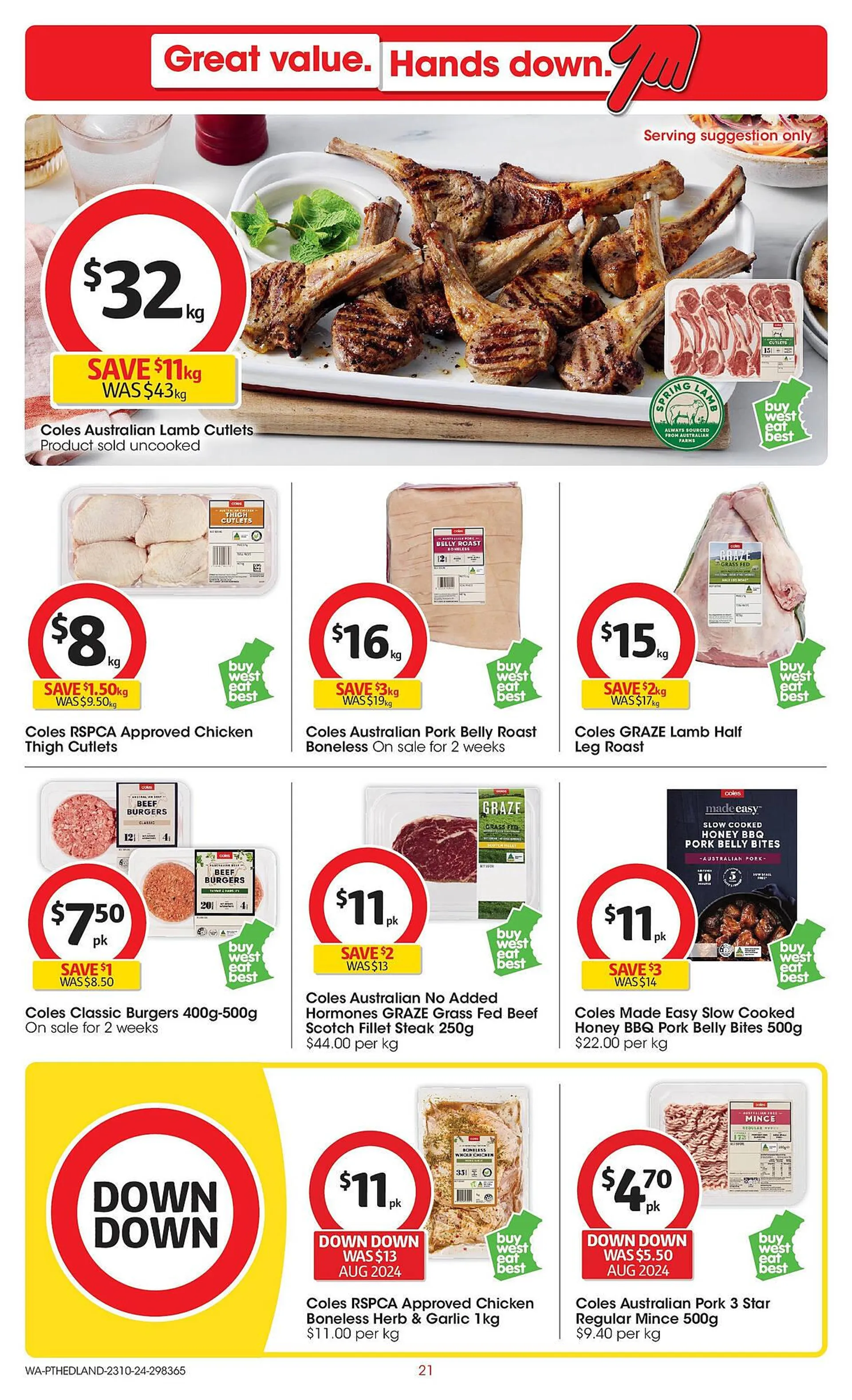 Coles catalogue - Catalogue valid from 23 October to 29 October 2024 - page 21