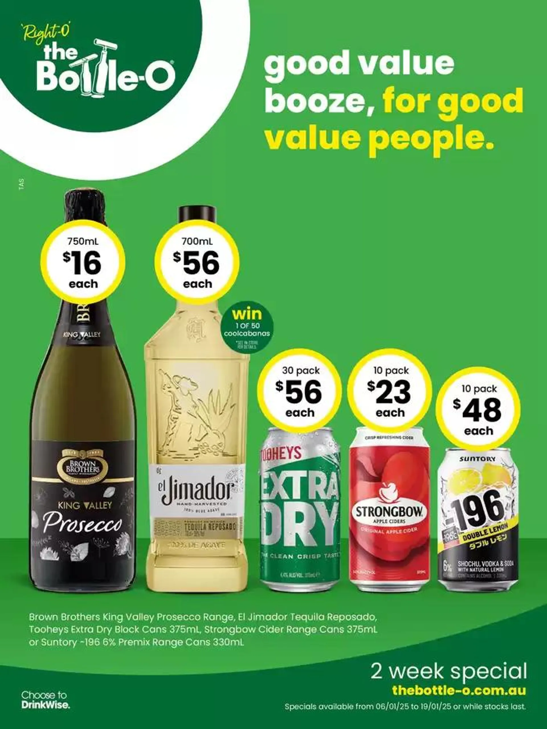 Good Value Booze, For Good Value People 06/01 - 1