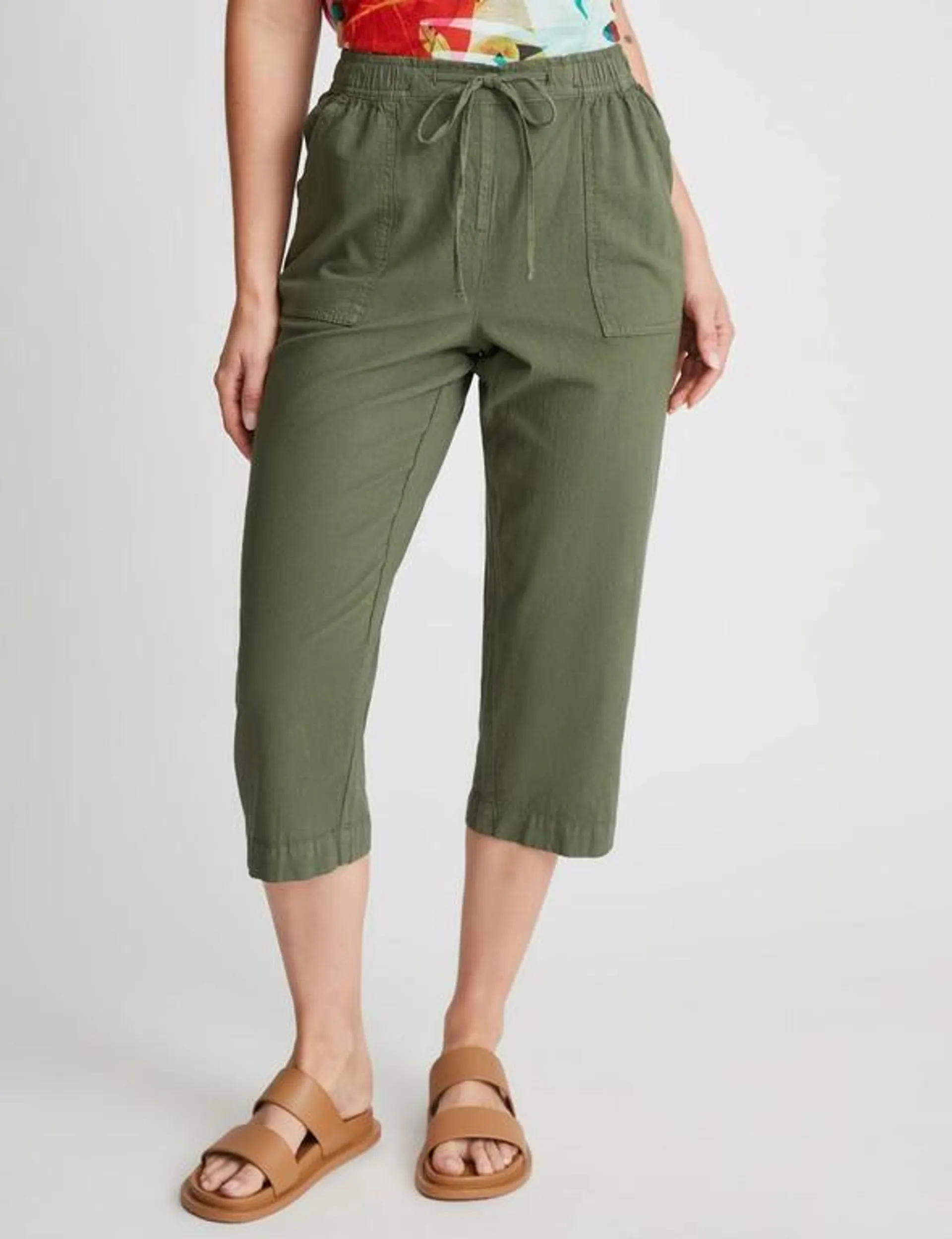 Millers Crop Cotton Washer Pant