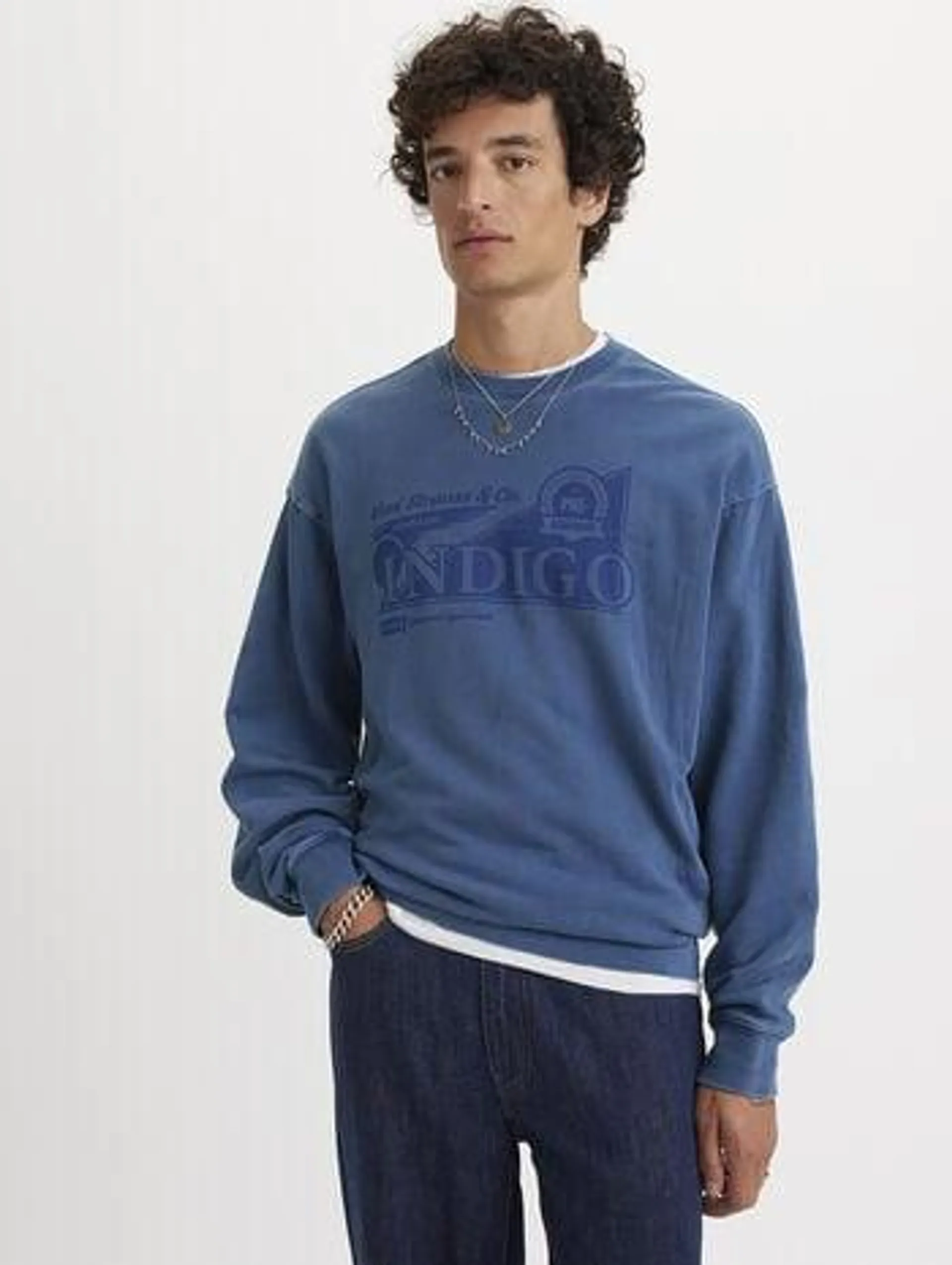 Levi's® Men's Relaxed Fit Graphic Crewneck Sweatshirt