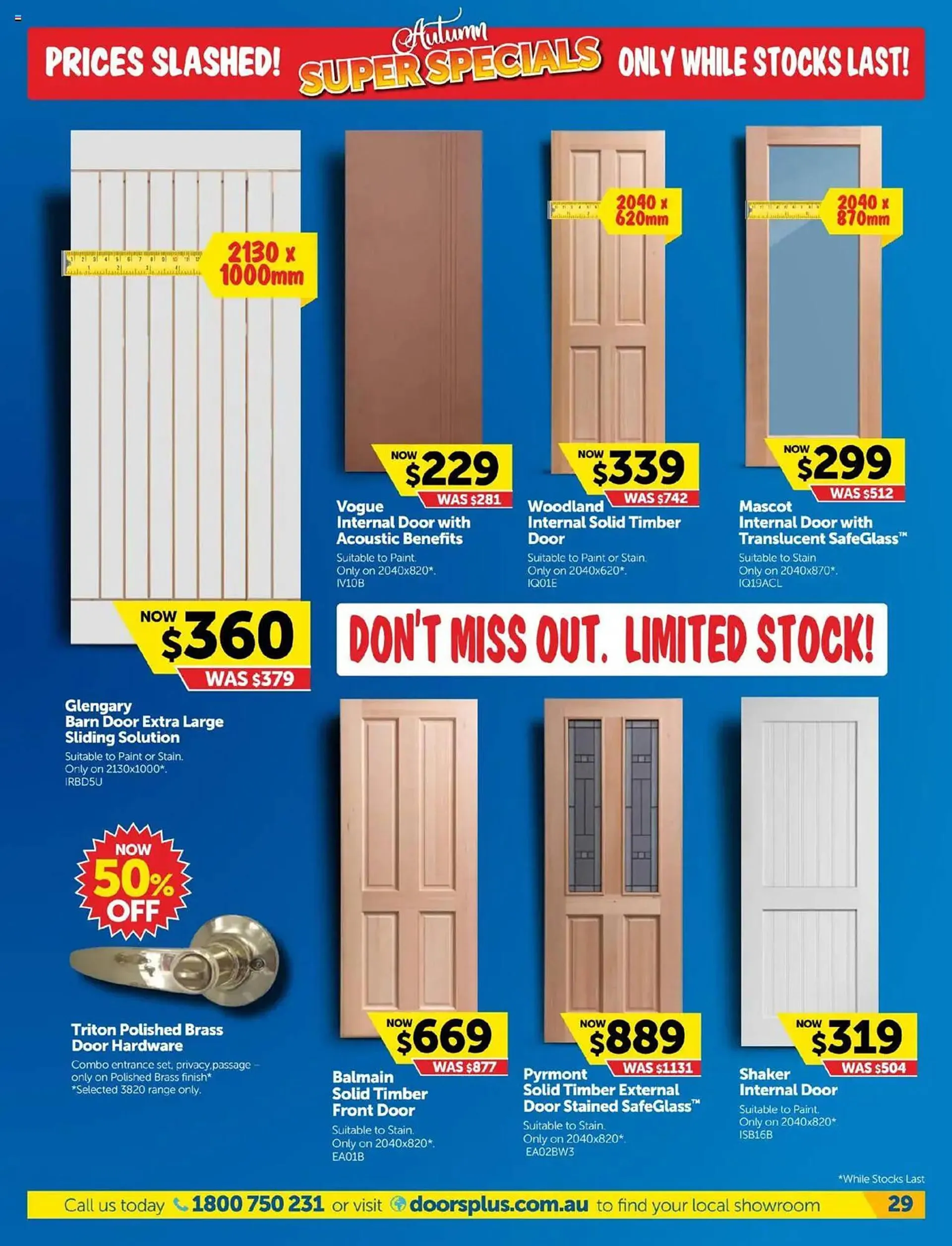 Doors Plus catalogue - Catalogue valid from 1 May to 31 May 2025 - page 29