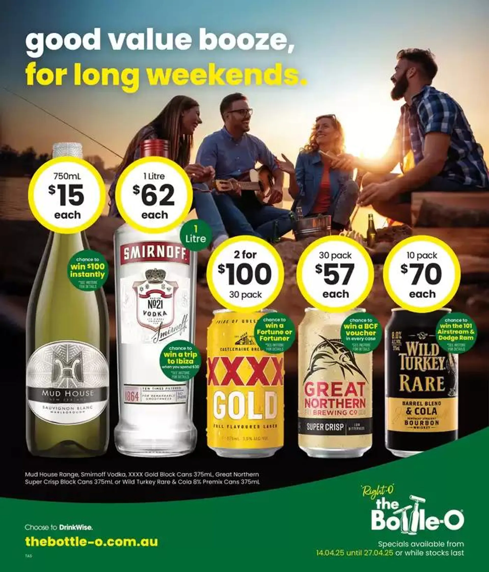 Good Value Booze, For Long Weekends. - 1