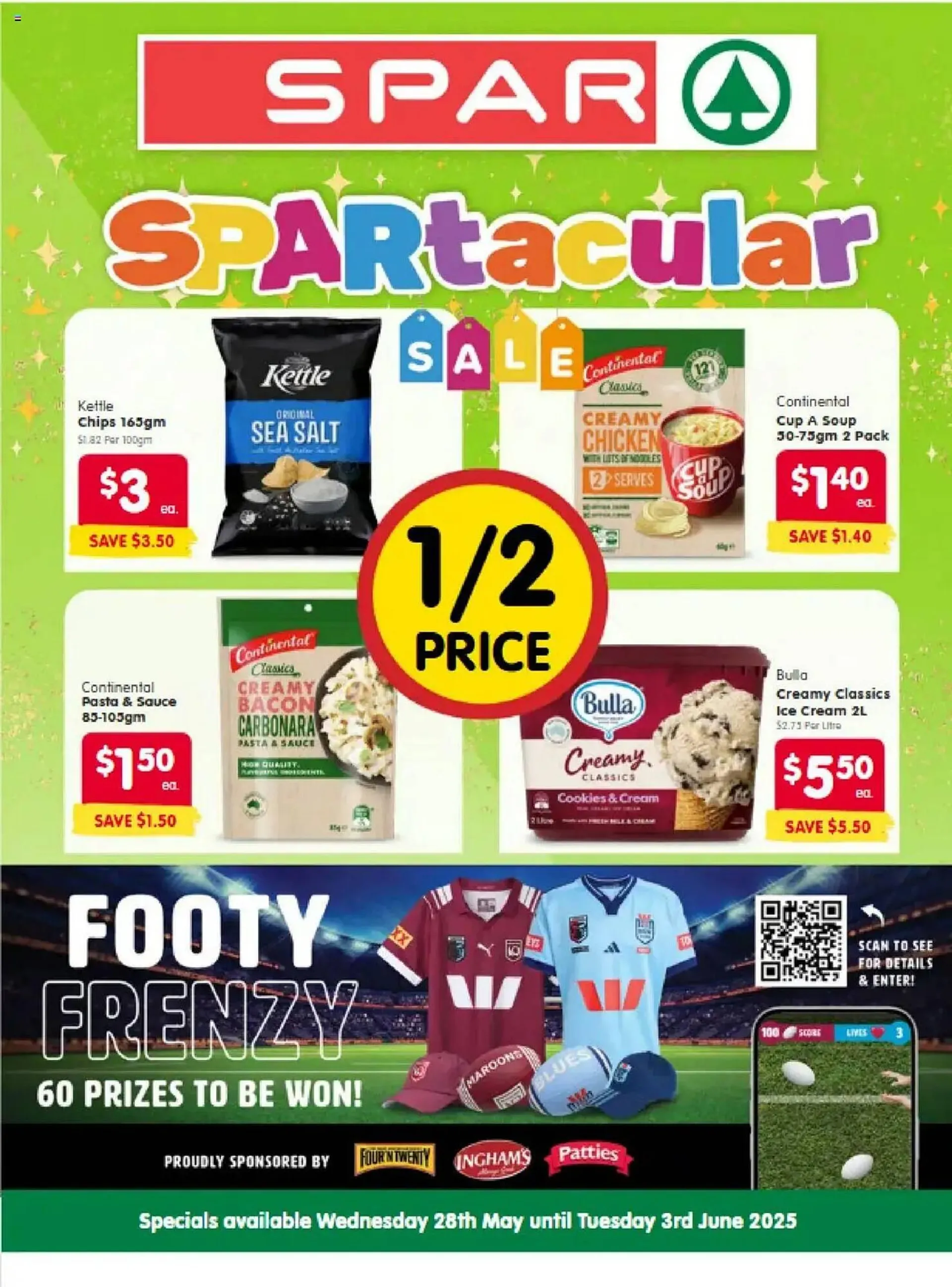 Spar catalogue - Catalogue valid from 28 May to 3 June 2025 - page 1