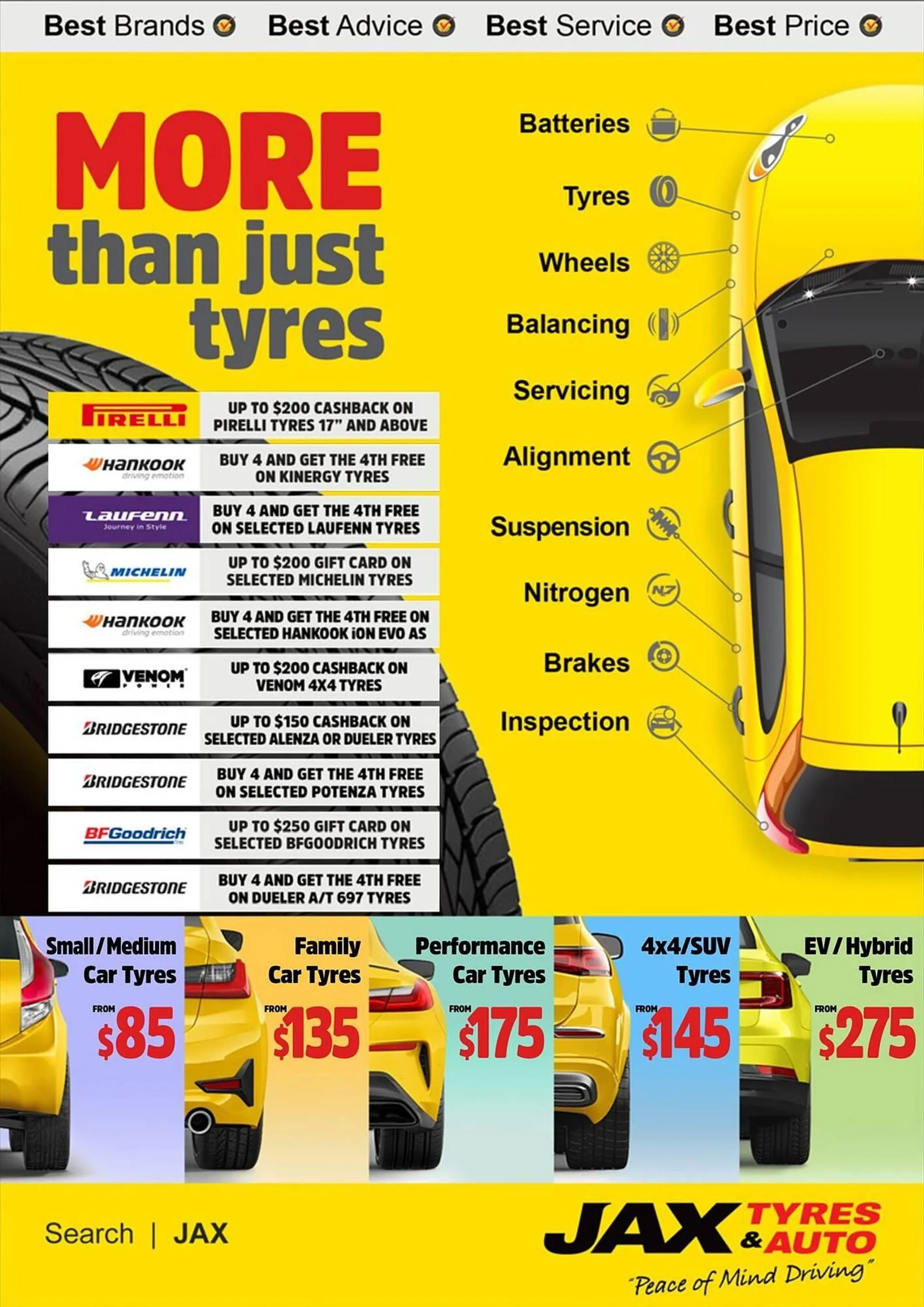 Jax Tyres catalogue - 1