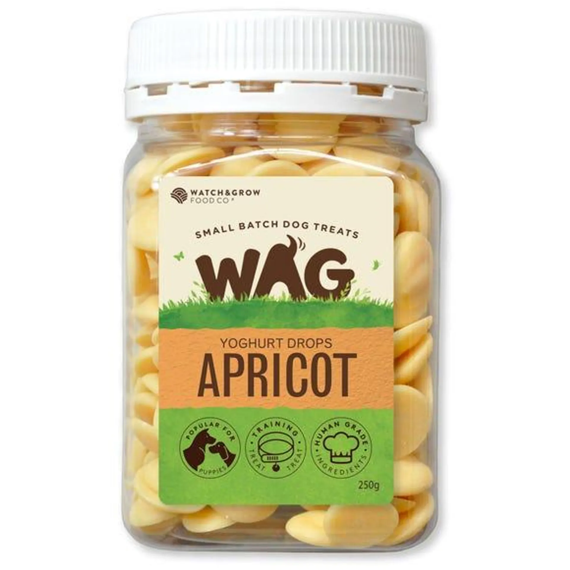 WAG Apricot Drops 250g