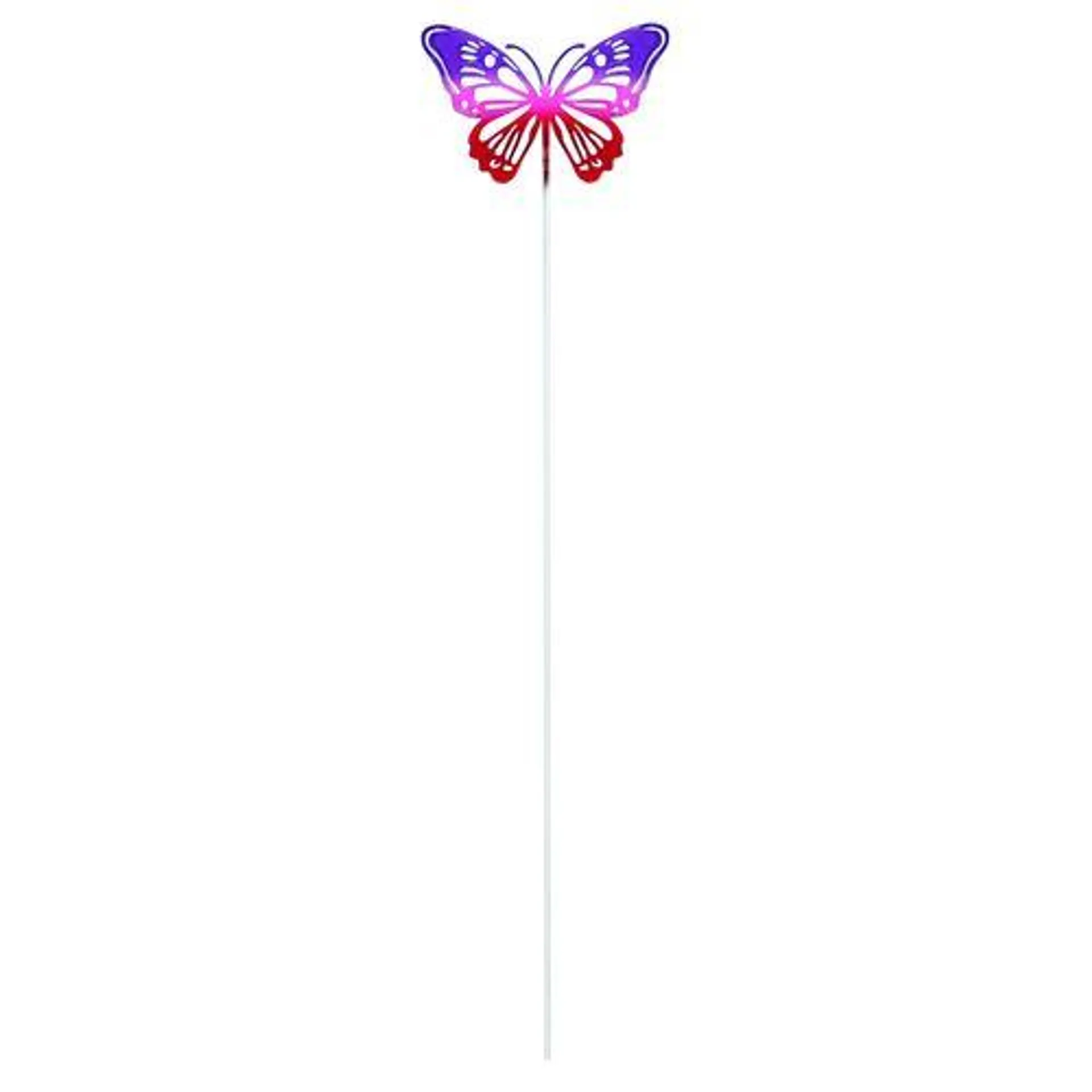 15 x 70cm Assorted Butterfly Stakes