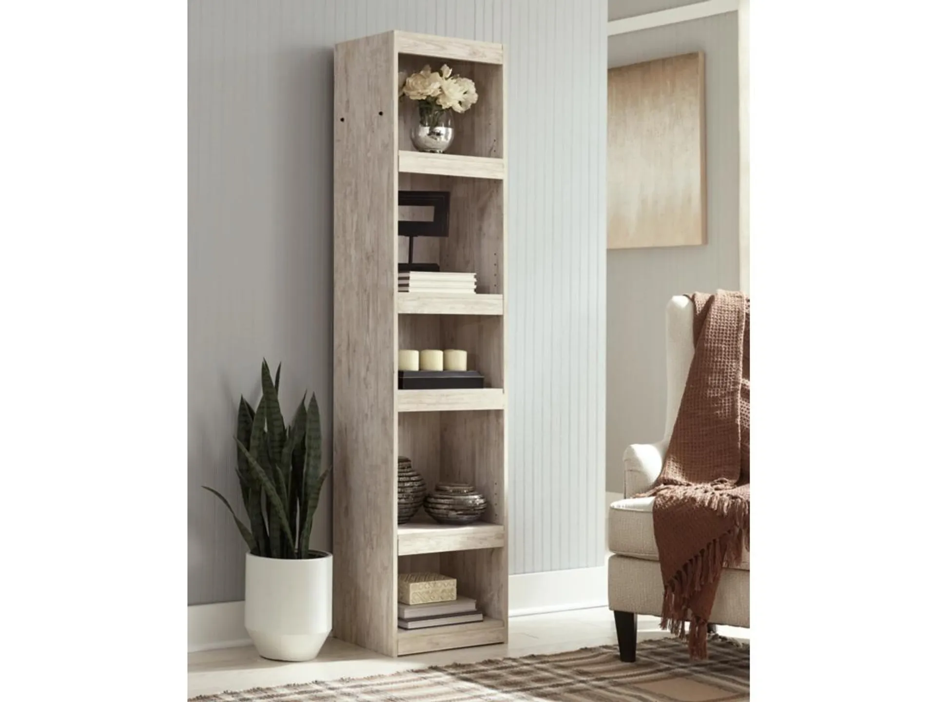 Willowton 72" Pier with 4 Shelves