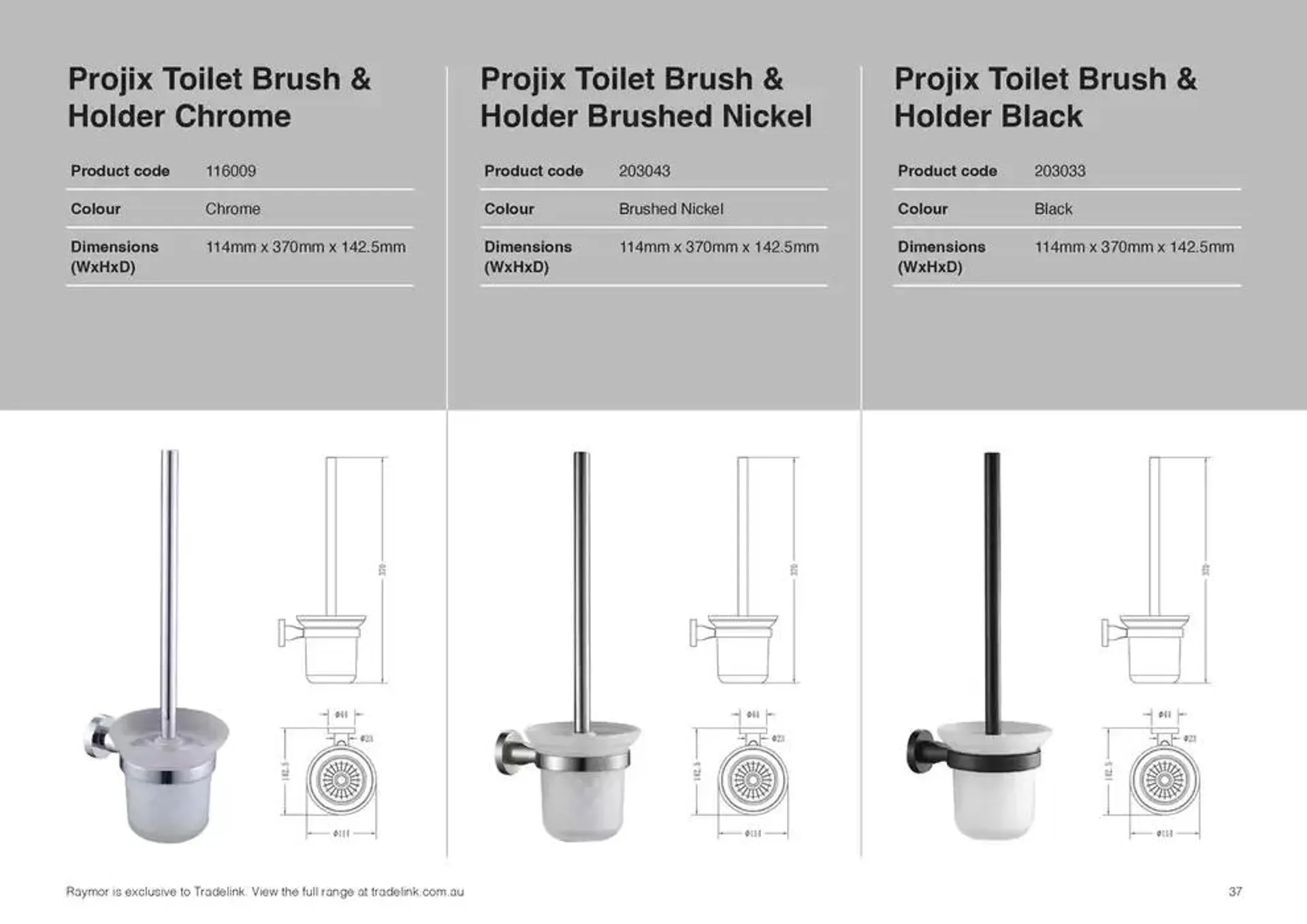 Raymor Brochure Accessories 2025 - Catalogue valid from 24 December to 31 January 2025 - page 37