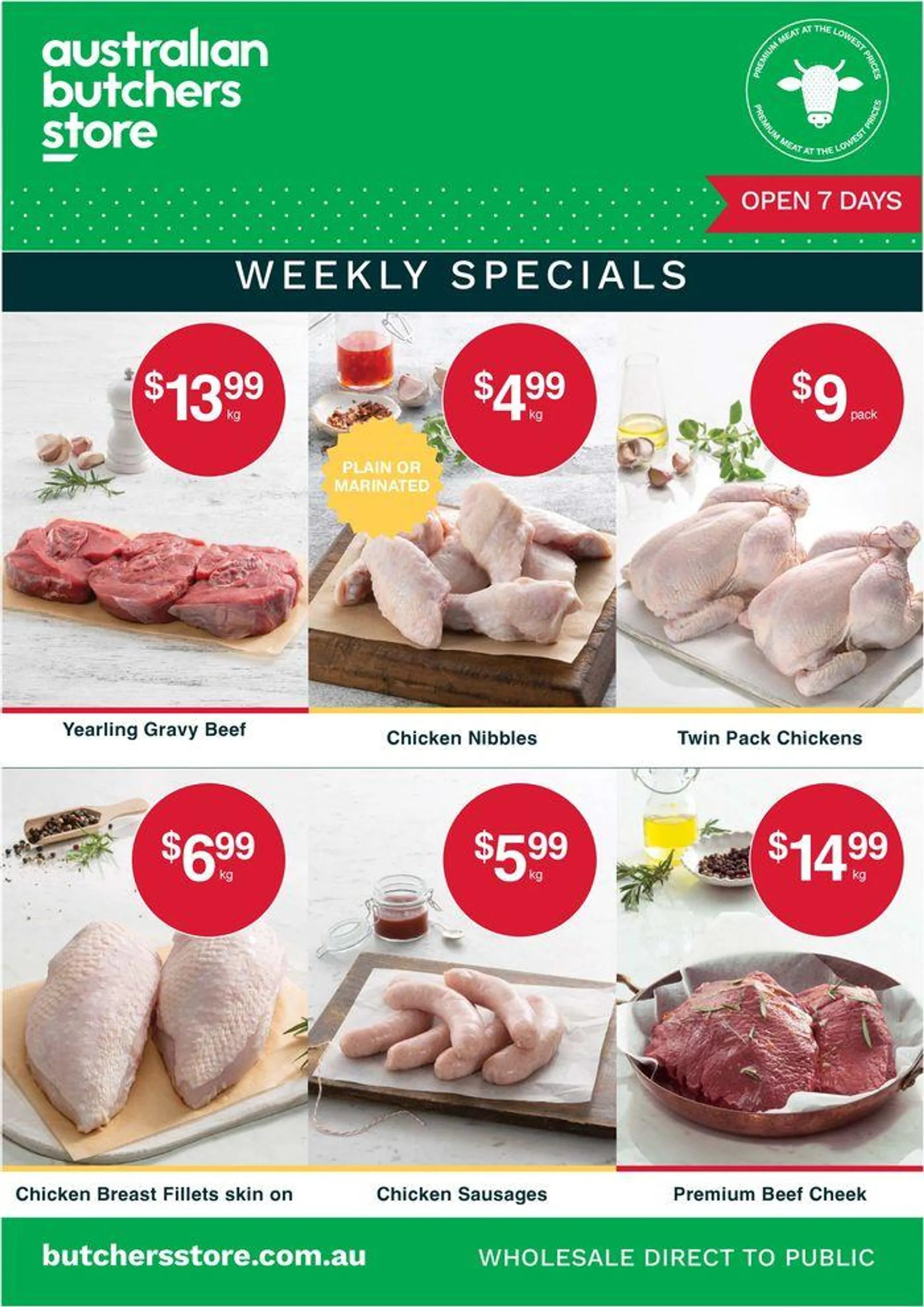 Weekly Specials - 1