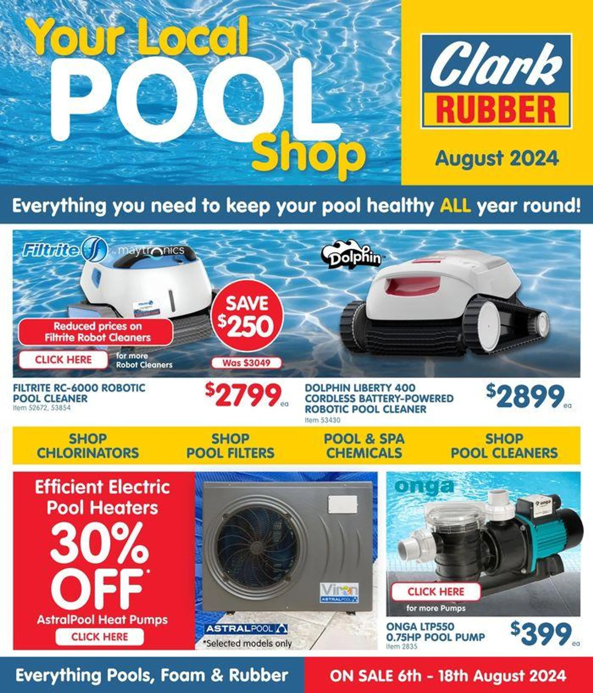 Pool August Catalogue - 1