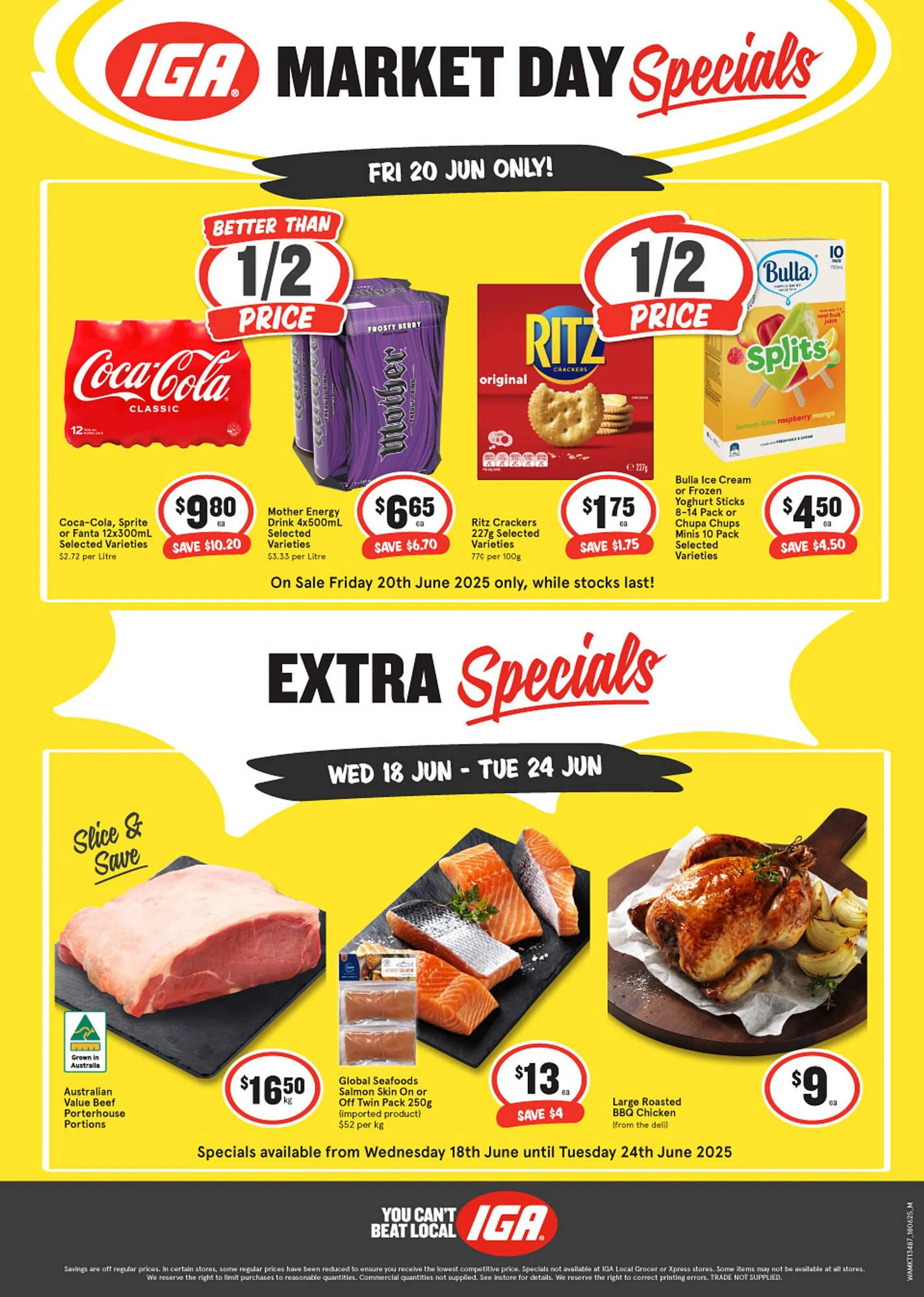 IGA catalogue - Catalogue valid from 18 June to 24 June 2025 - page 1