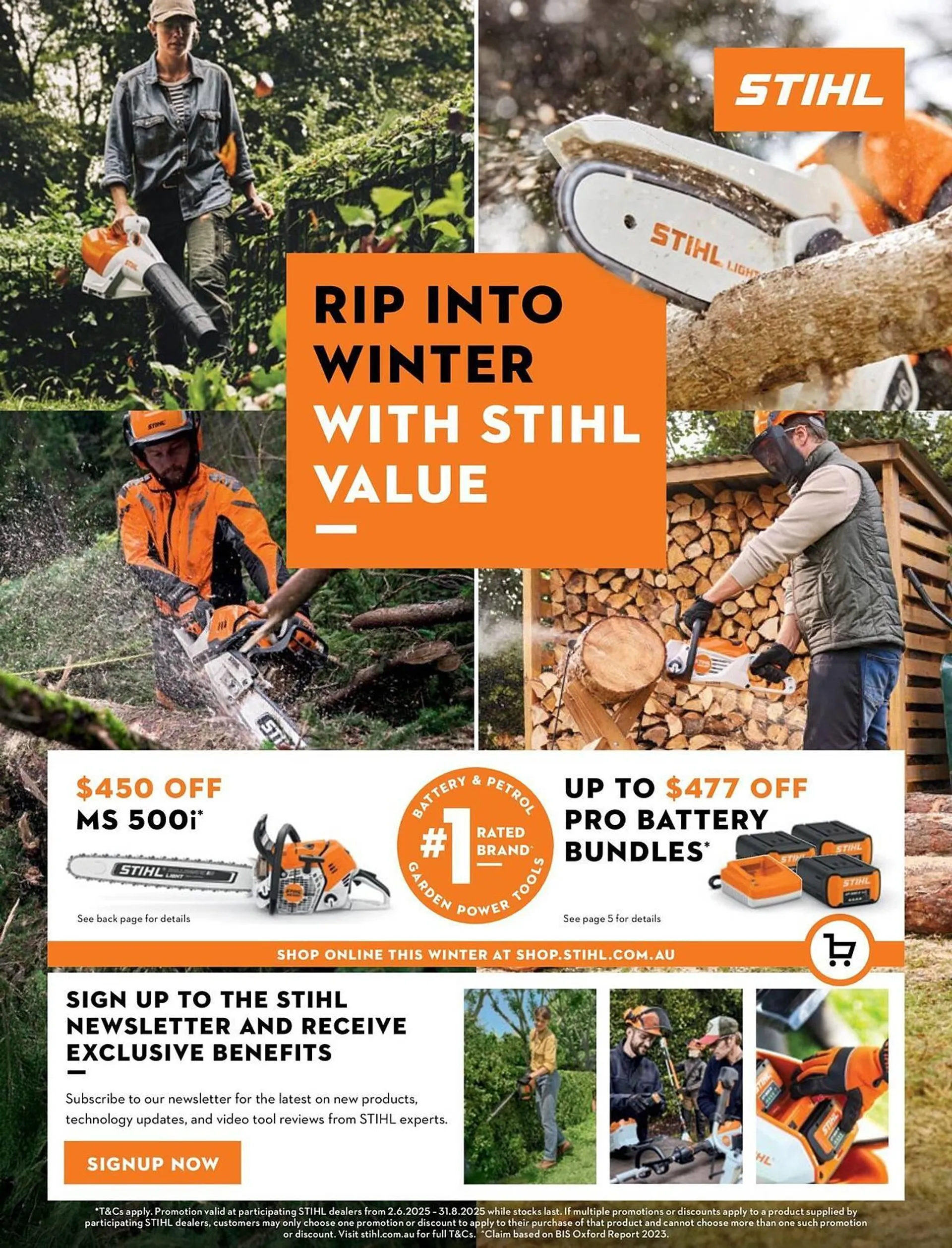 STIHL catalogue - Catalogue valid from 2 June to 31 August 2025 - page 1
