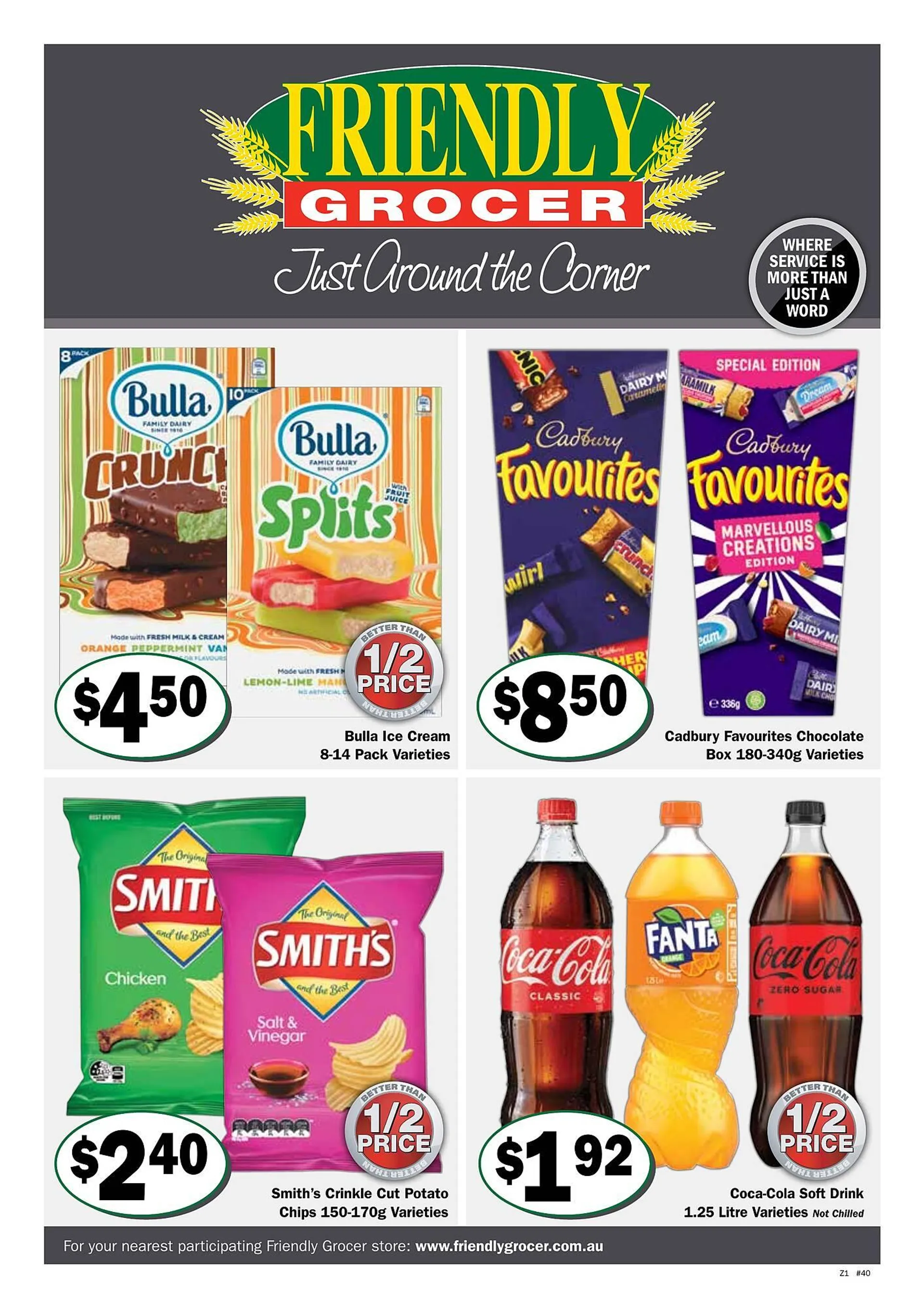 Friendly Grocer catalogue - 1